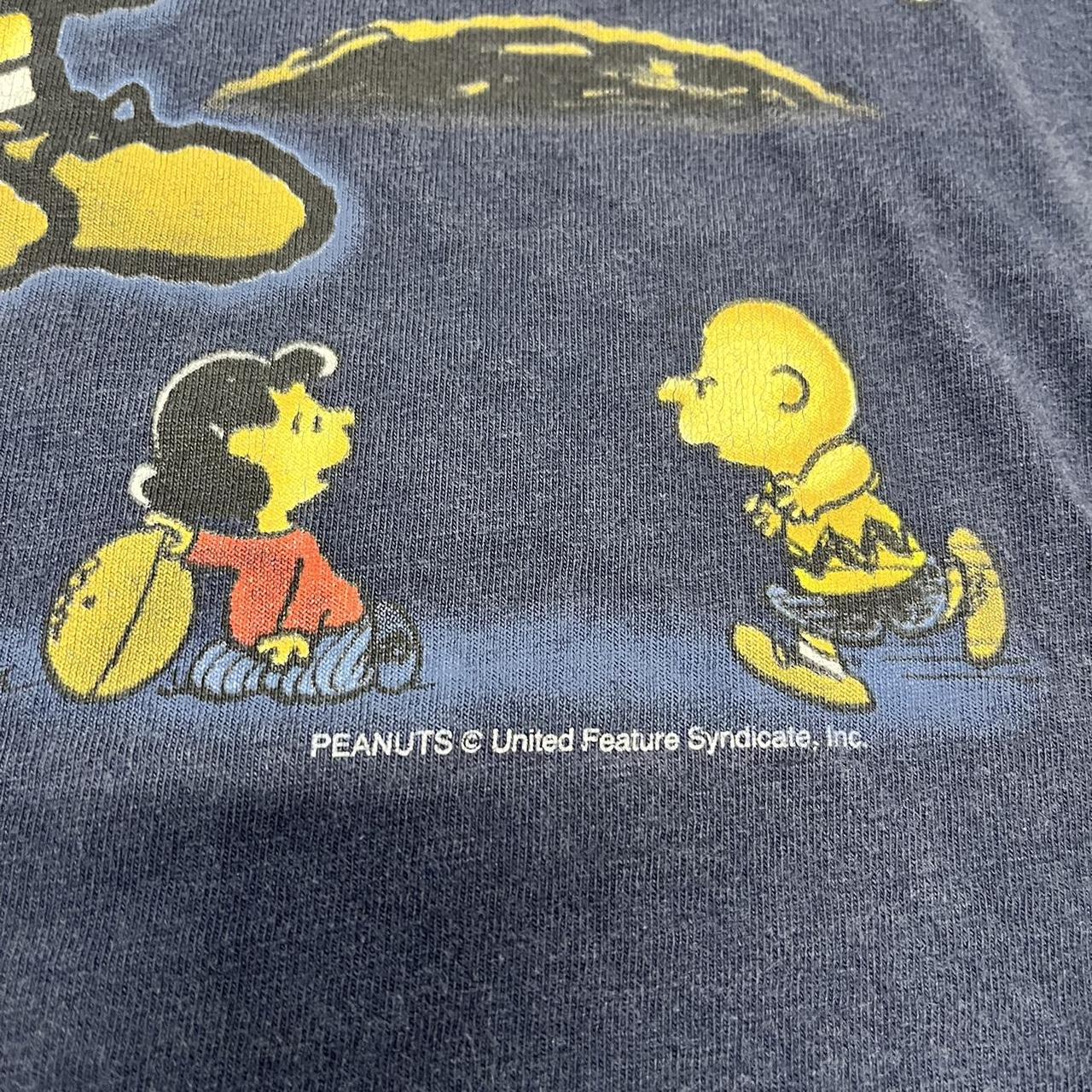 Vintage 90s Peanuts Charlie Brown T-Shirt Tagged L.... - Depop