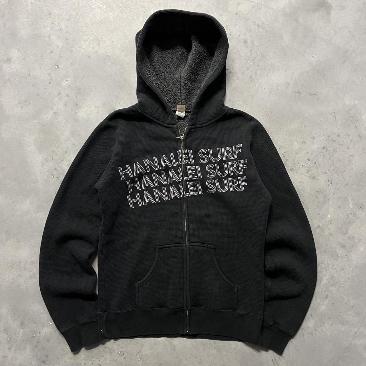 Vintage Y2K/2000 Hanalei Surf Zip Up Hoodie! Great... Depop