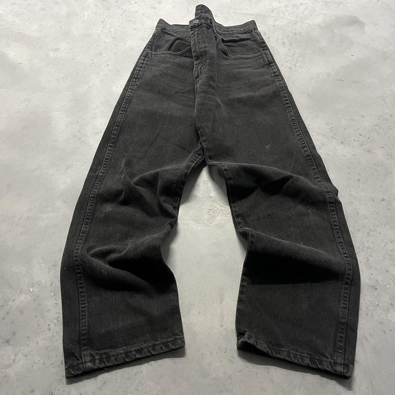 Vintage Y2K/2000s Black Rustler Denim Jeans! Good... - Depop
