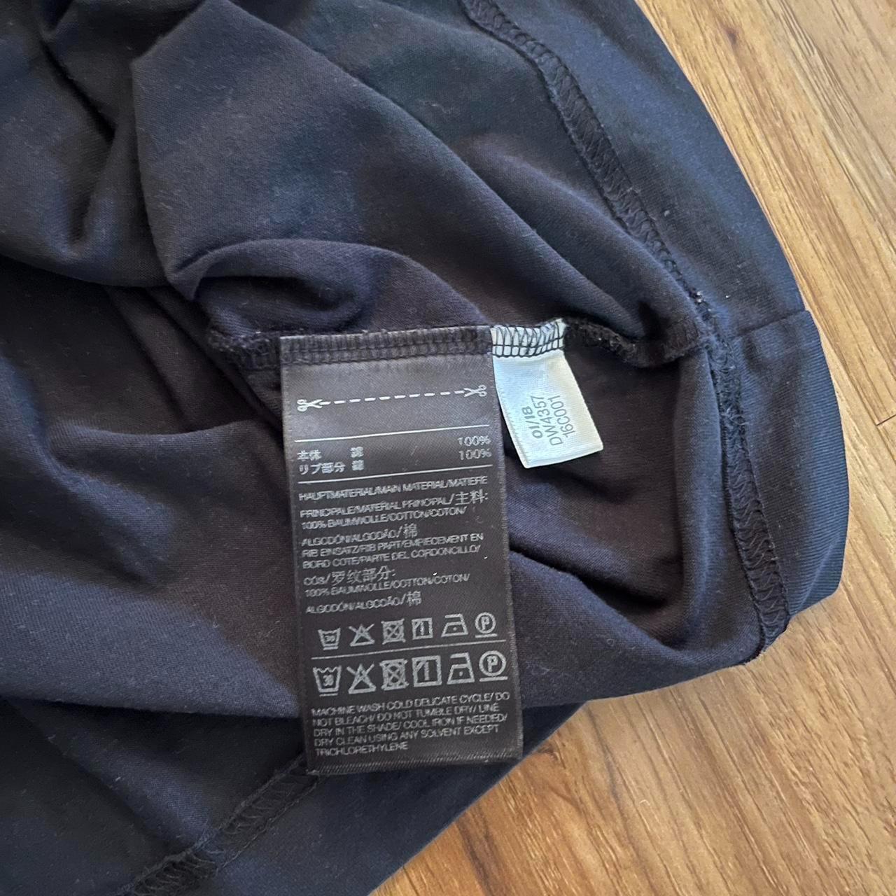 Y3 Men's T-shirt - Black - S – adidas Y-3 adidas … - image 4