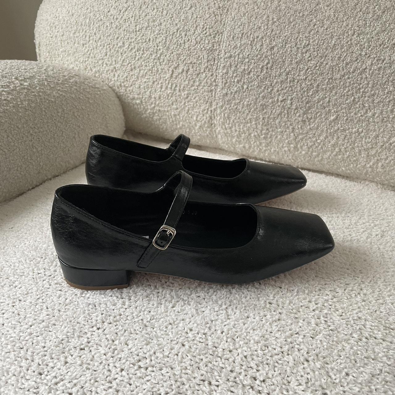 Black Mary Janes Soft malleable and comfortable... - Depop