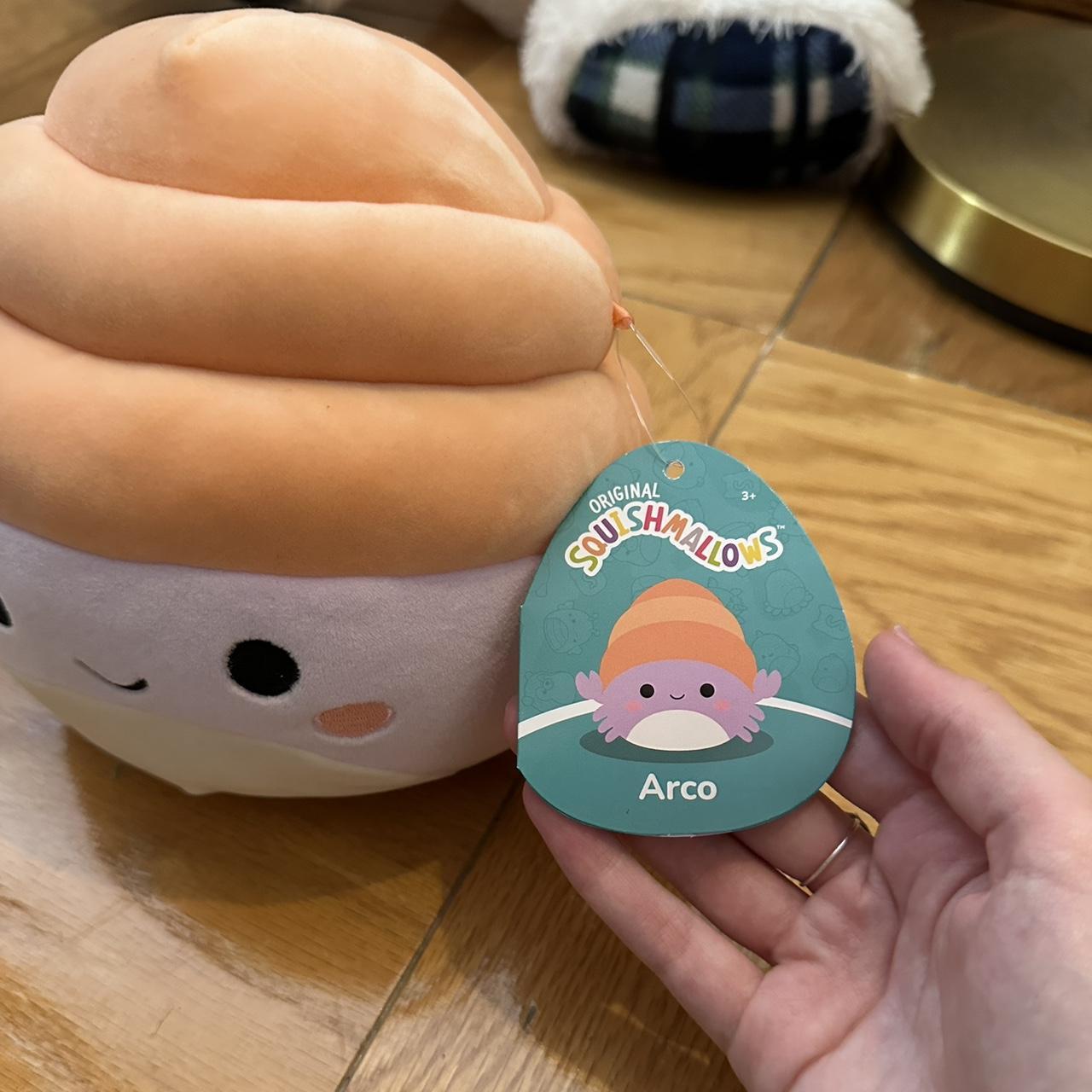 arco 7” squishmallow - used for display - no - Depop