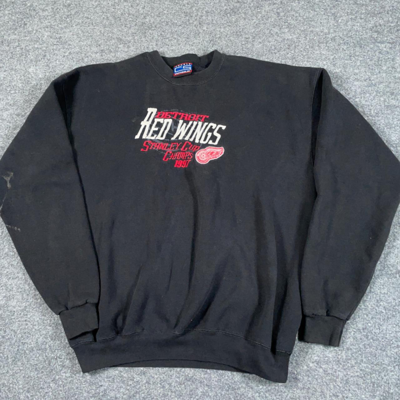 Vintage 1997 Detroit Red Wings Stanley Cup Champions - Depop