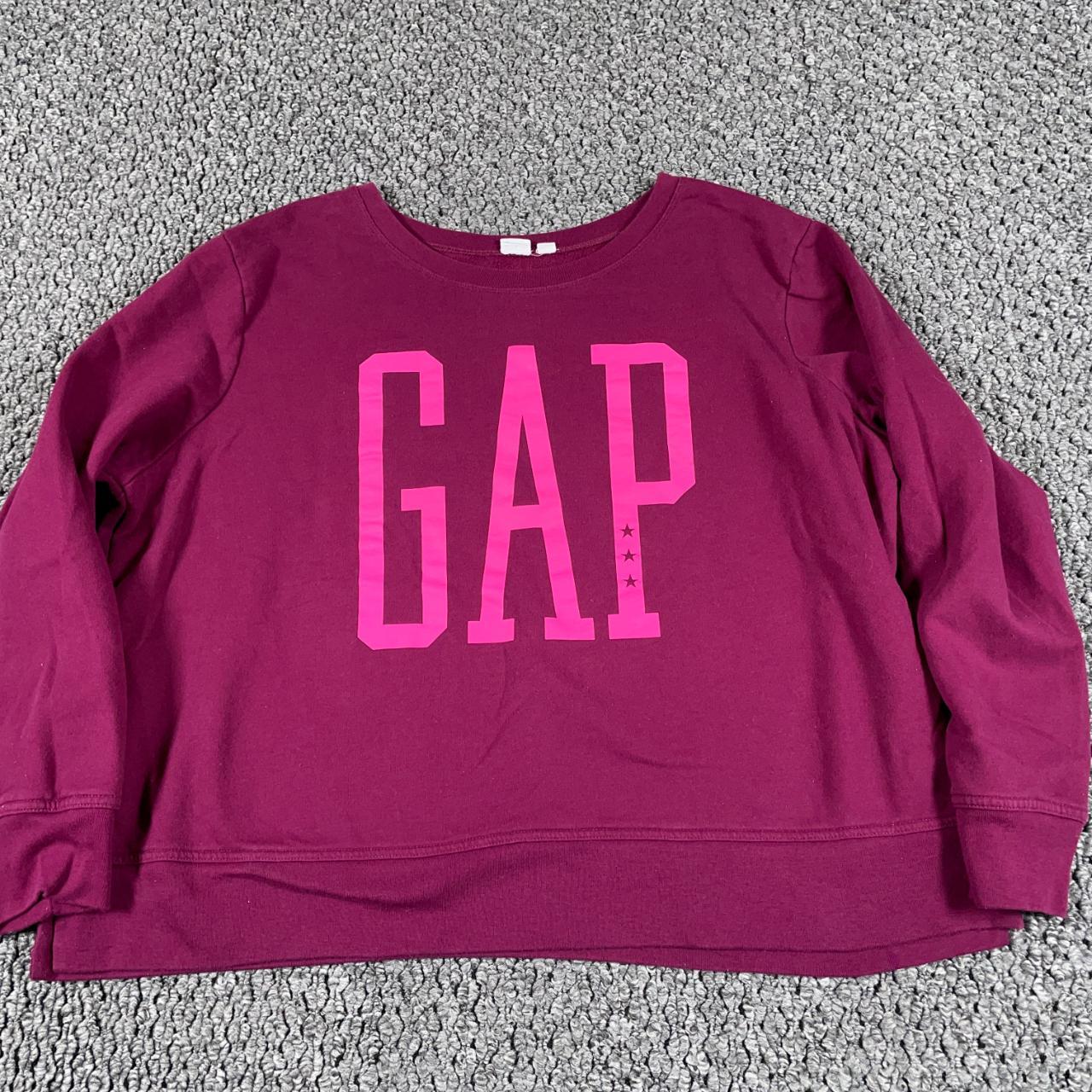 Gap spell out sweatshirt hot sale