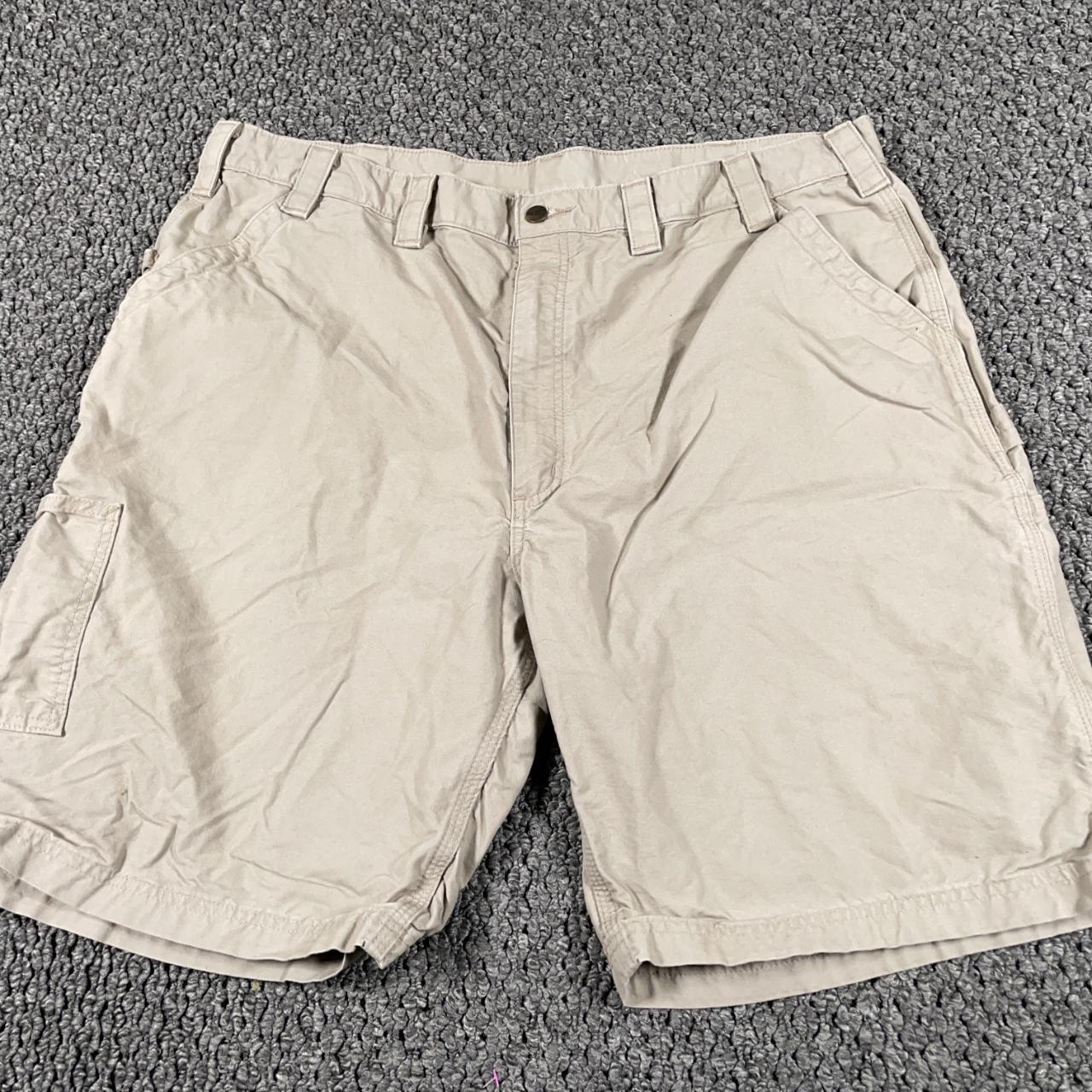 Carhartt Men's Tan Shorts | Depop