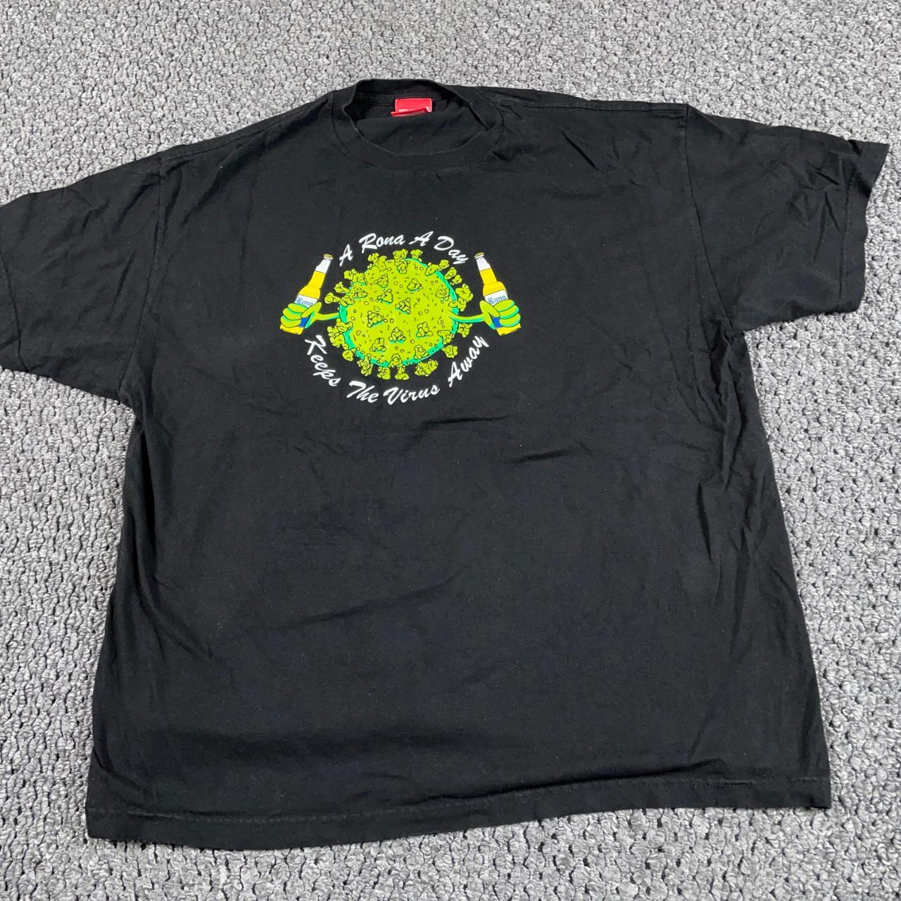 Nelk Boys Rona a Day slogan print t-shirt,