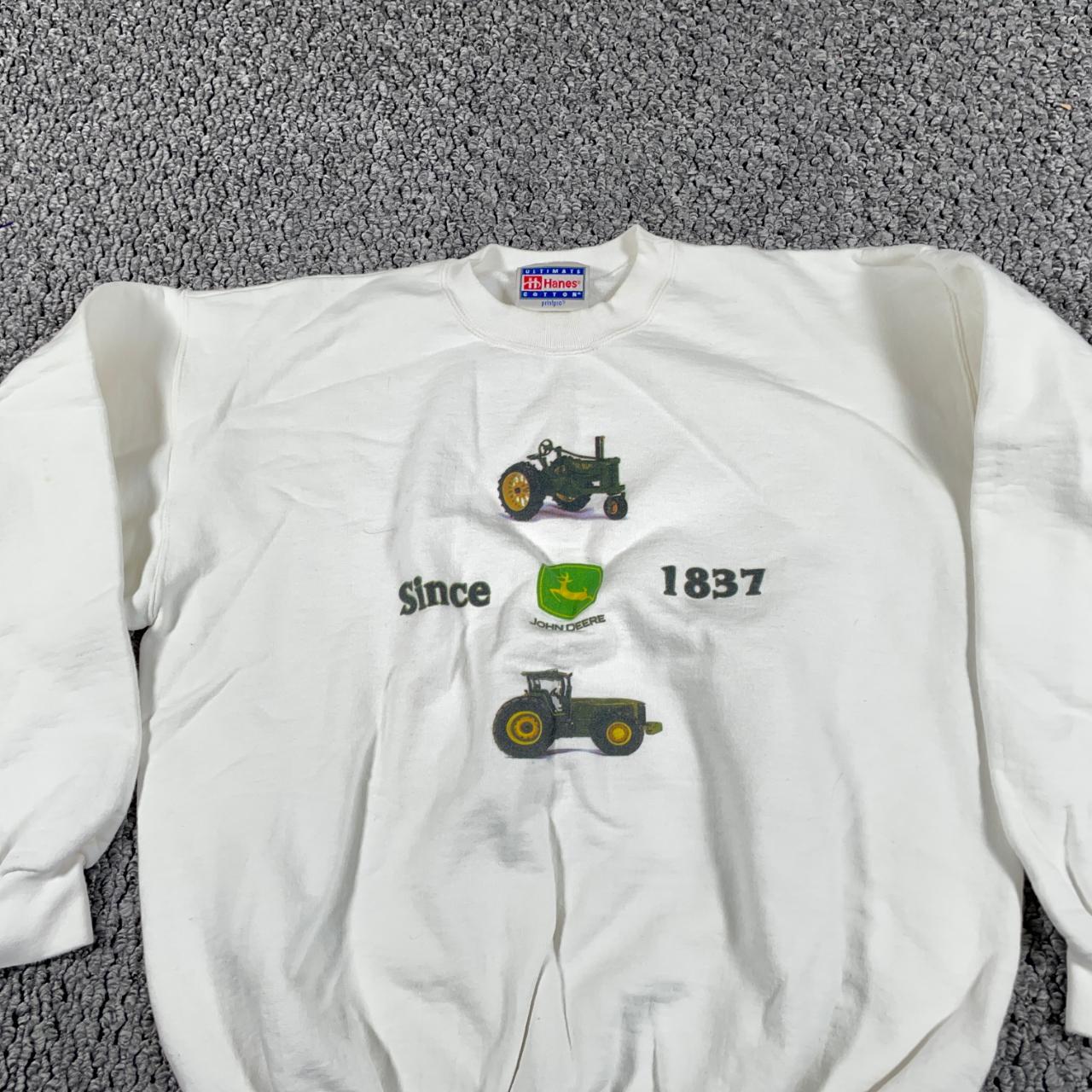 Vintage john deere sweatshirt hot sale