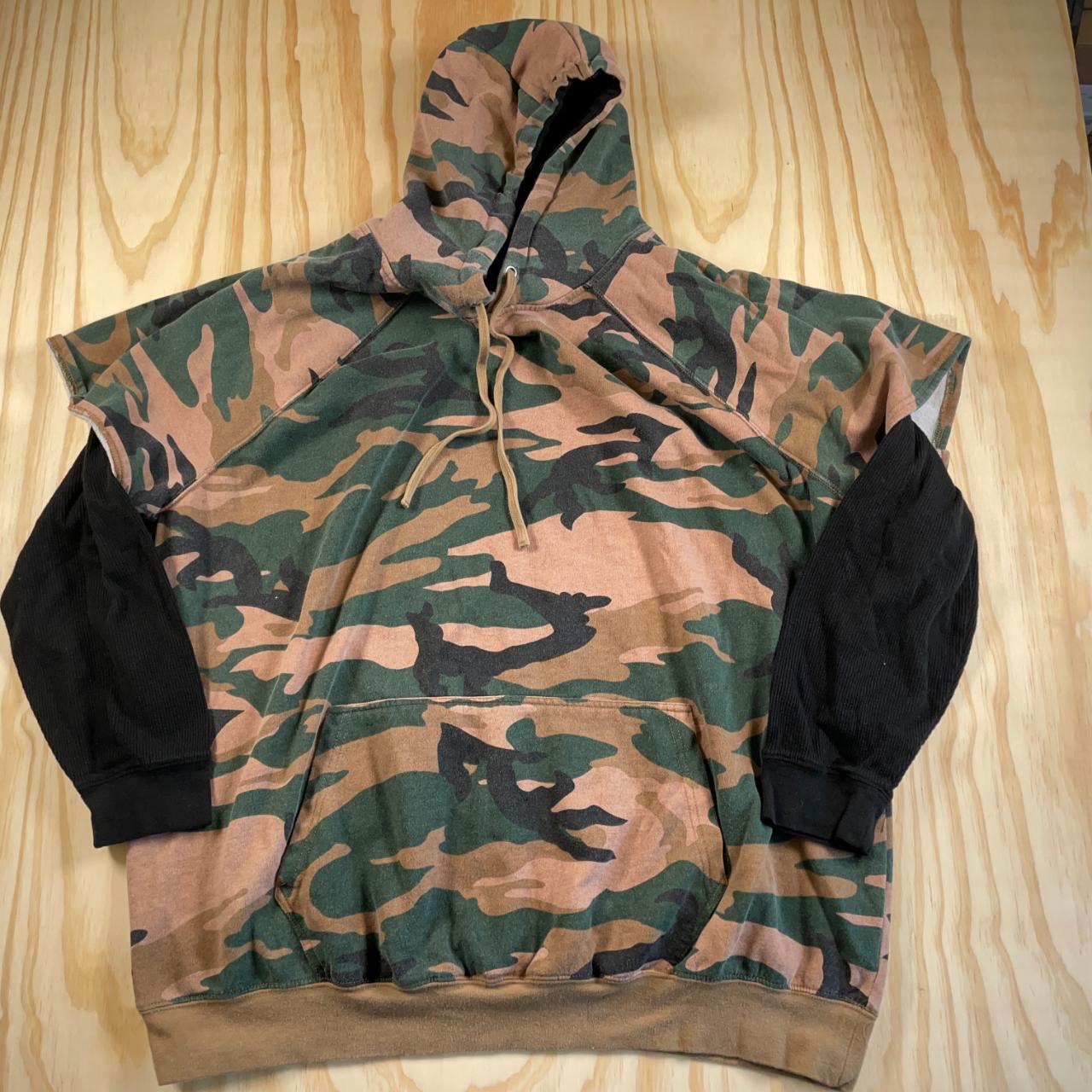 Rams Camo Hoodie Youth Large Open for - Depop