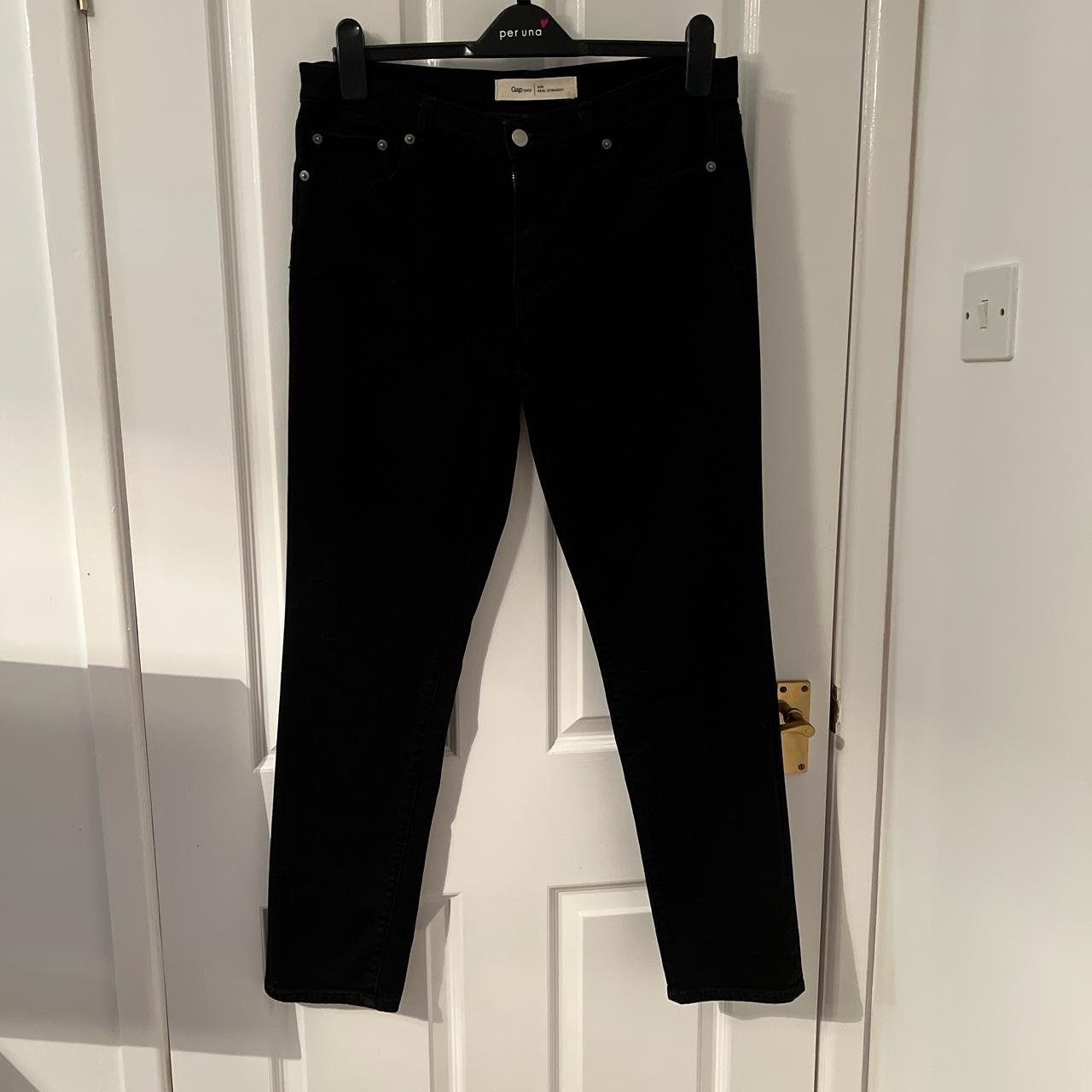 GAP black jeans Vintage Decent condition but fairly... Depop