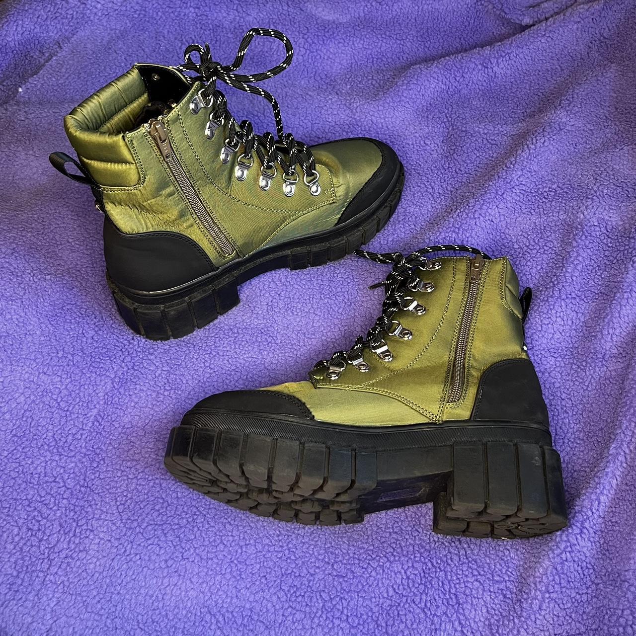 River island deals yellow boots