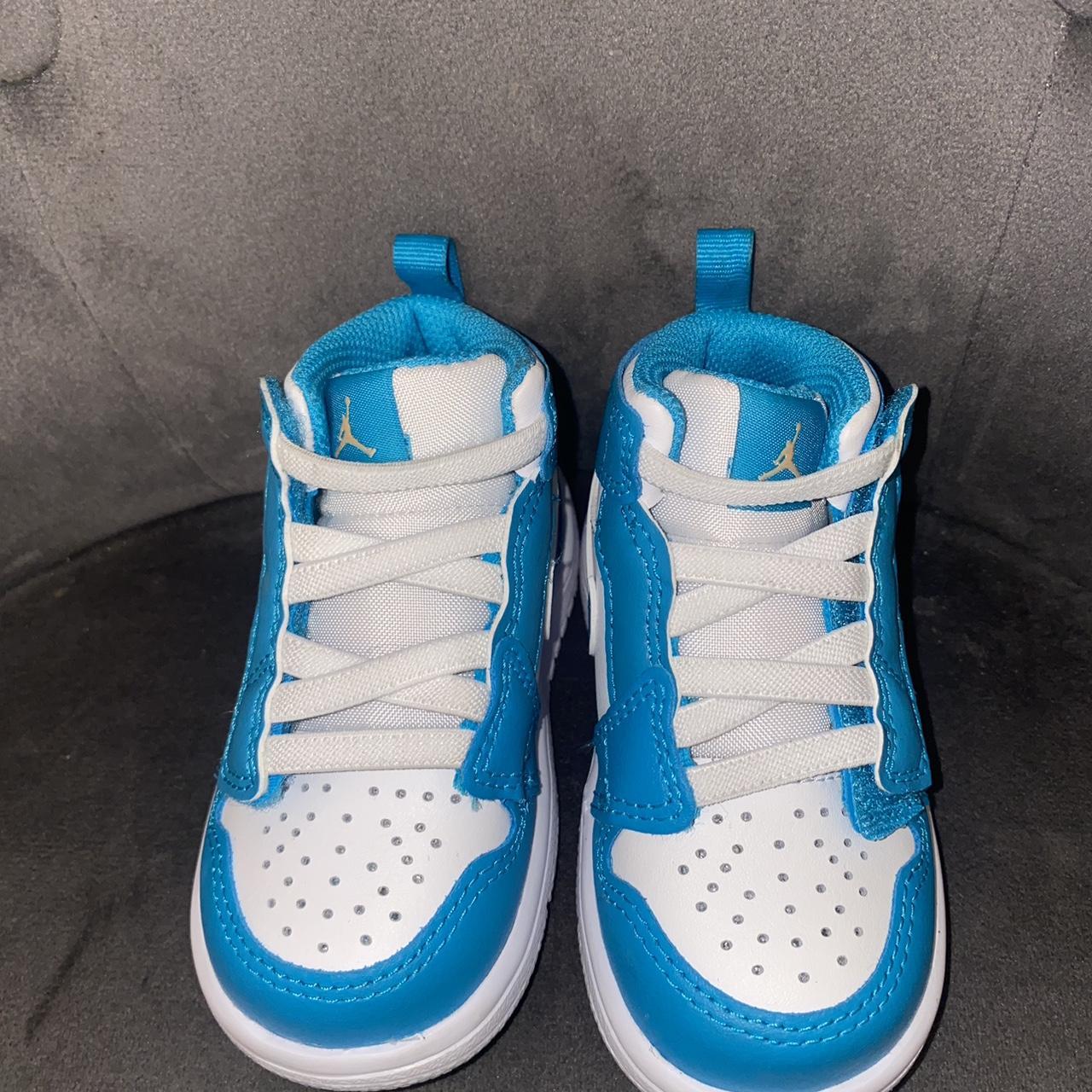 Infant Air Jordan mid trainer Size UK 4.5 Never been... Depop