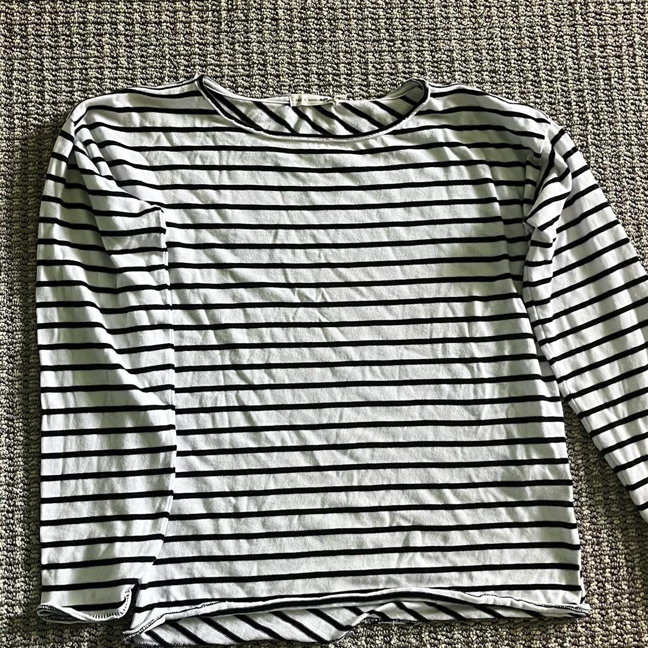 Rag and bone striped long sleeve t-shirt - Depop