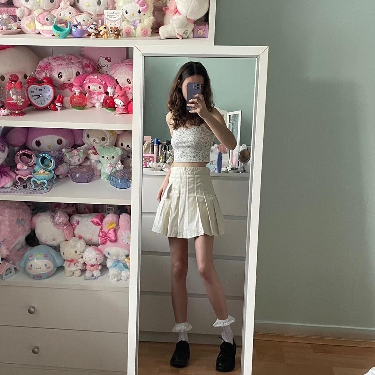 Brandy Melville new with tag cream Dana tennis... Depop