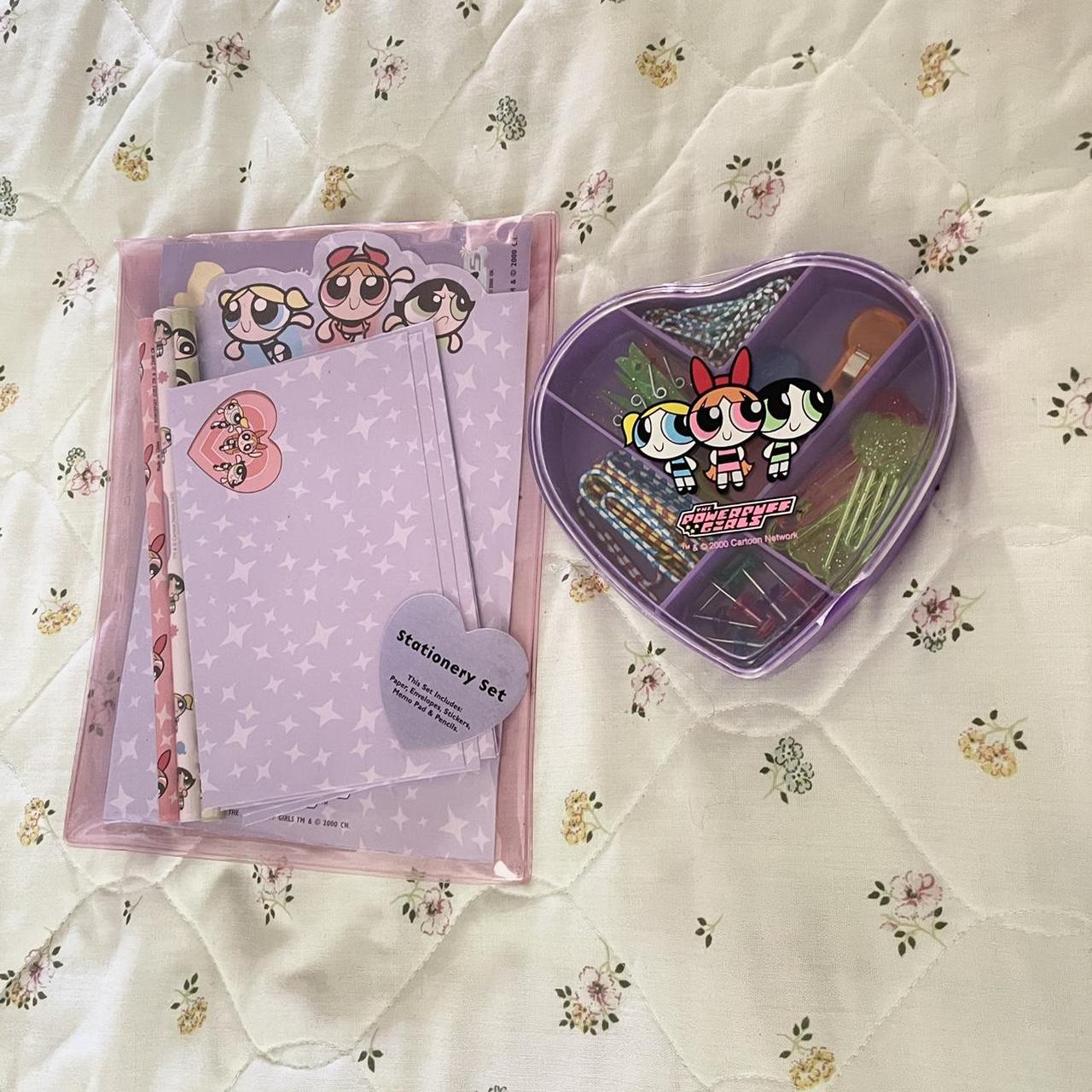 Vintage Powerpuff girls stationary set! You get a... - Depop