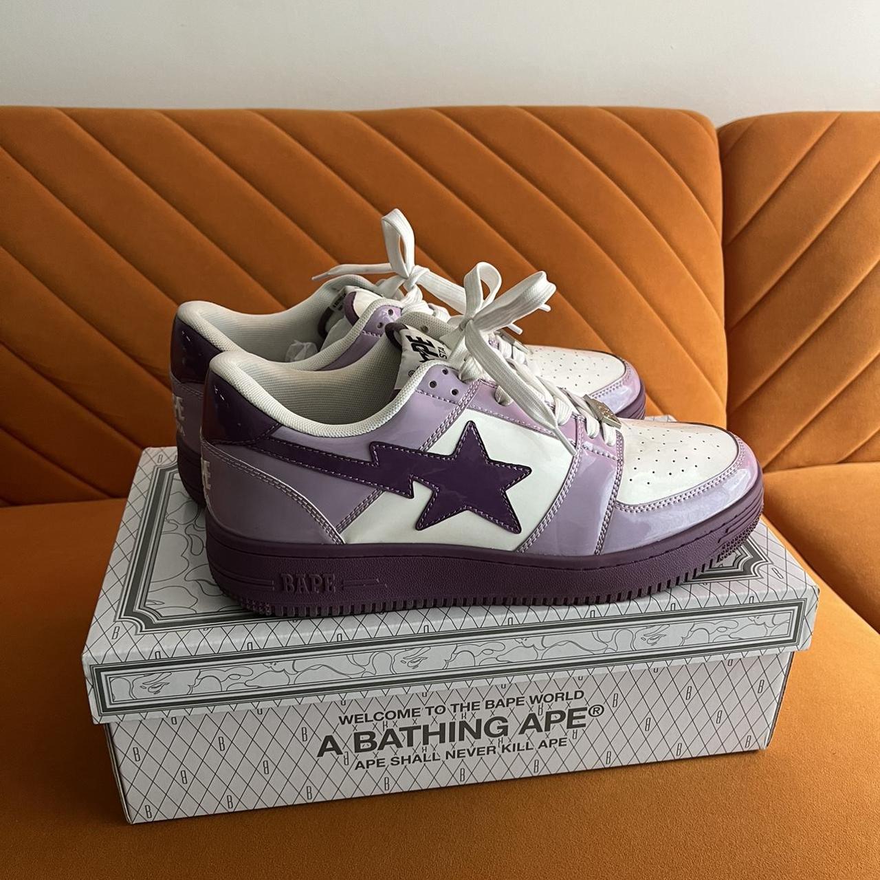 Bape sales shoes purple