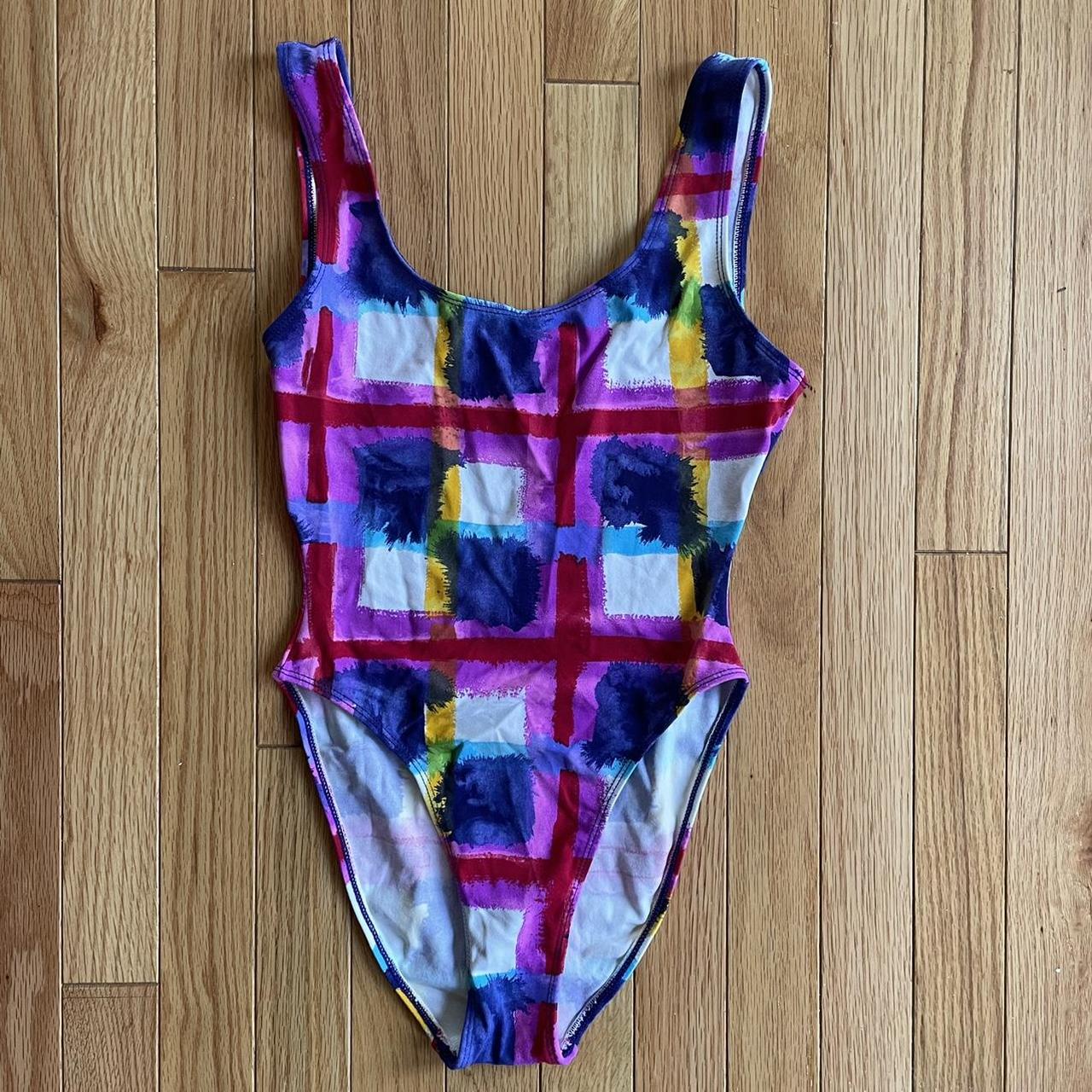 !Shipping included in price! High cut multi colored... Depop