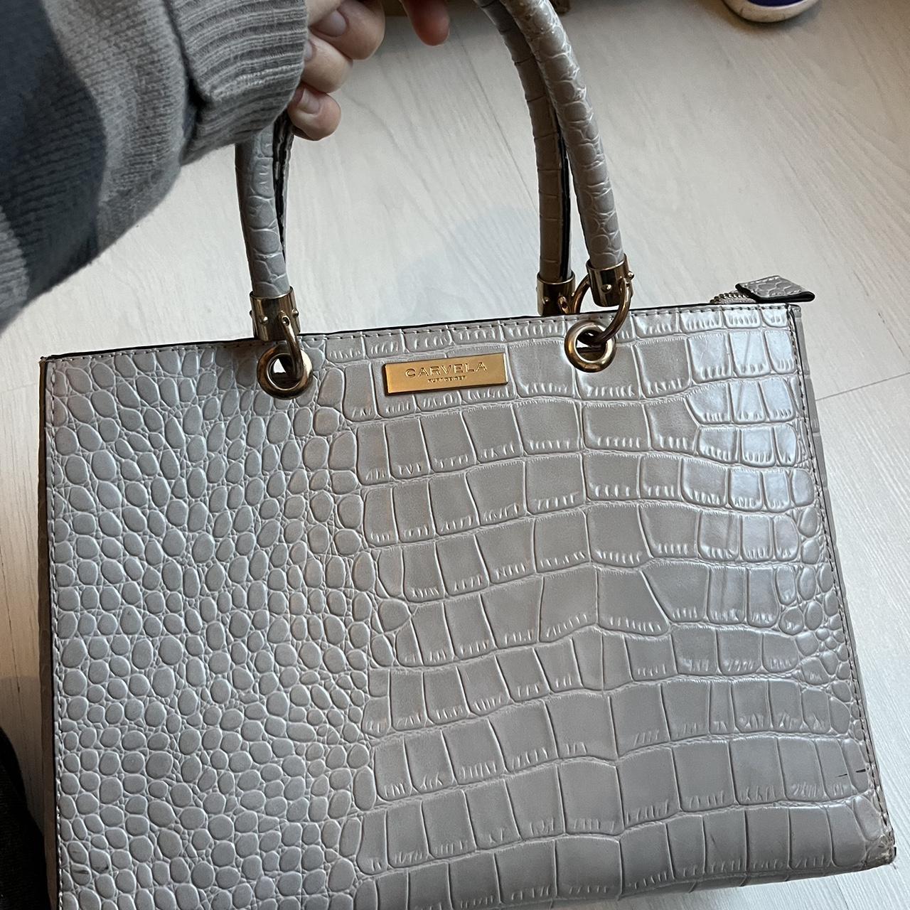 Handbag Carvela wavey Silver in Synthetic
