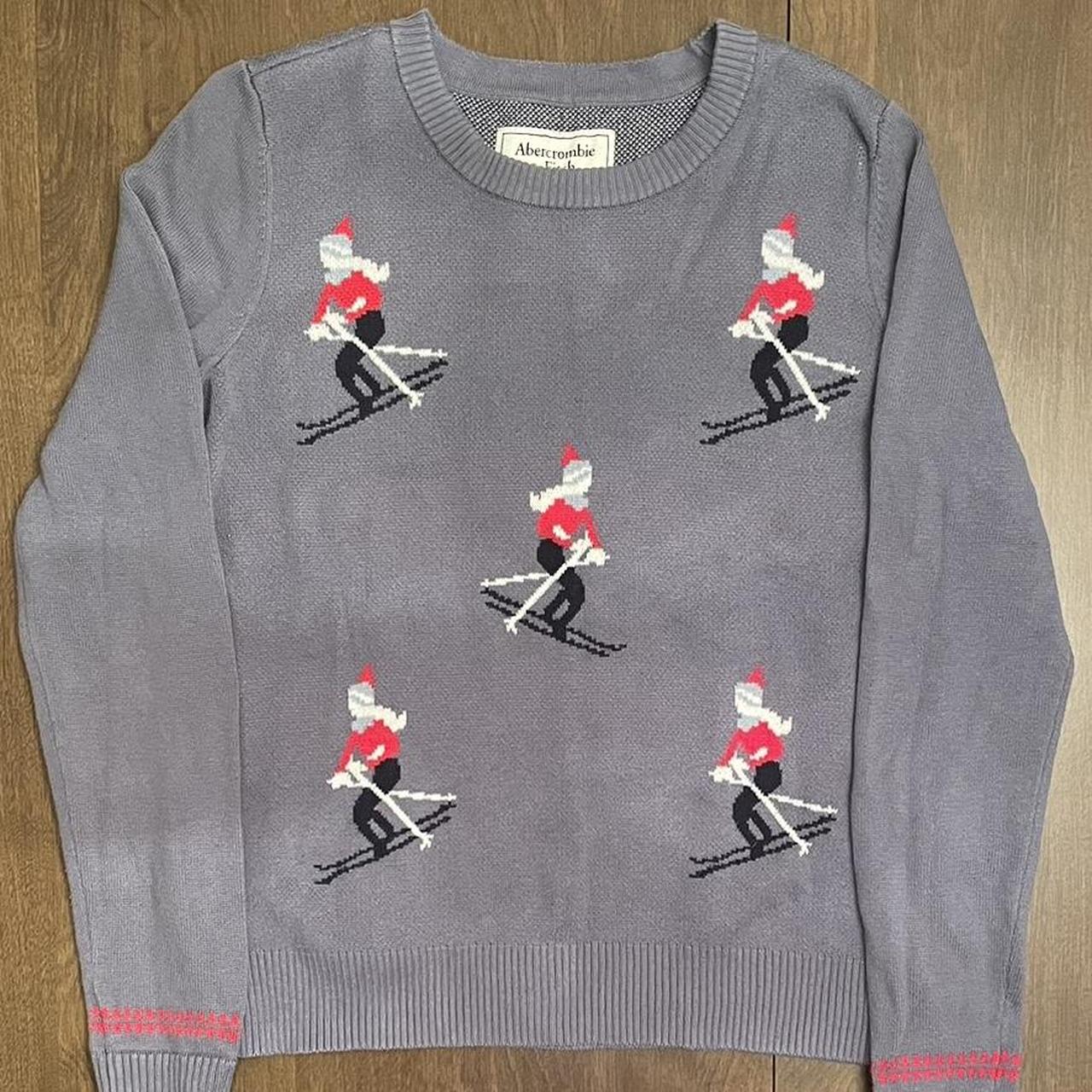 Abercrombie and fitch sale christmas jumper