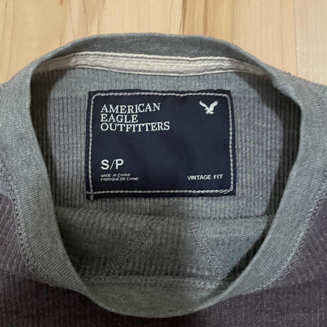 American Eagle Outfitters early 2000s gray and... - Depop