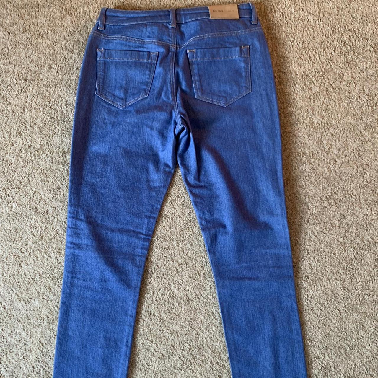 Modern but vintage Reiss jeans in a blue wash.... - Depop