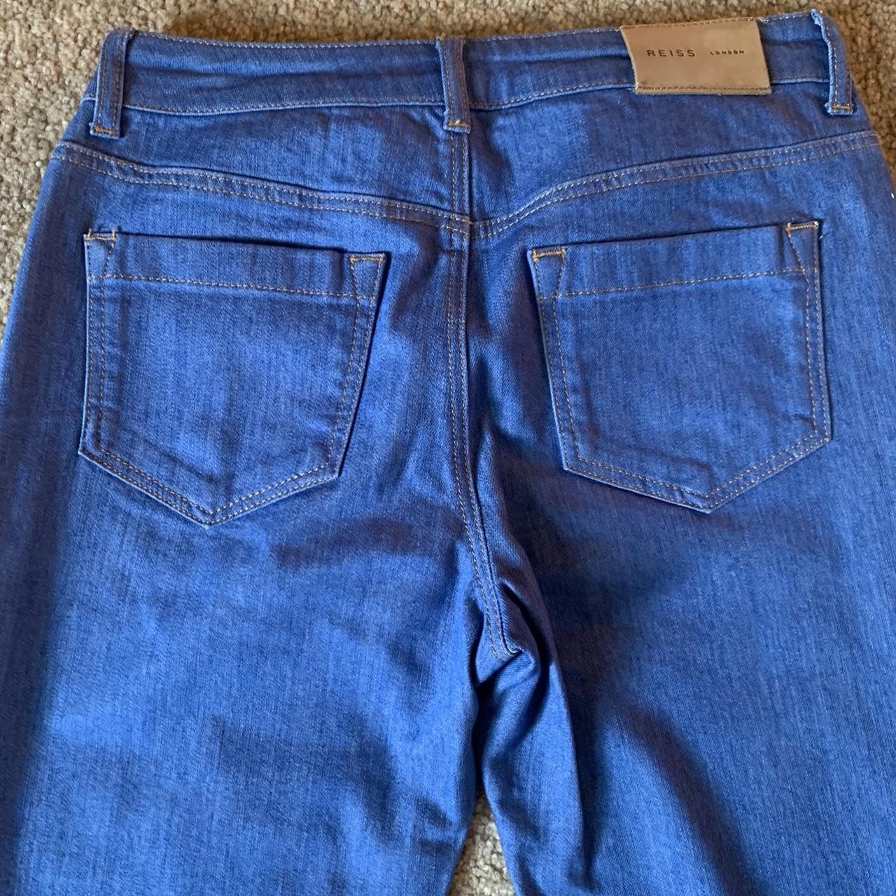 Modern but vintage Reiss jeans in a blue wash.... - Depop