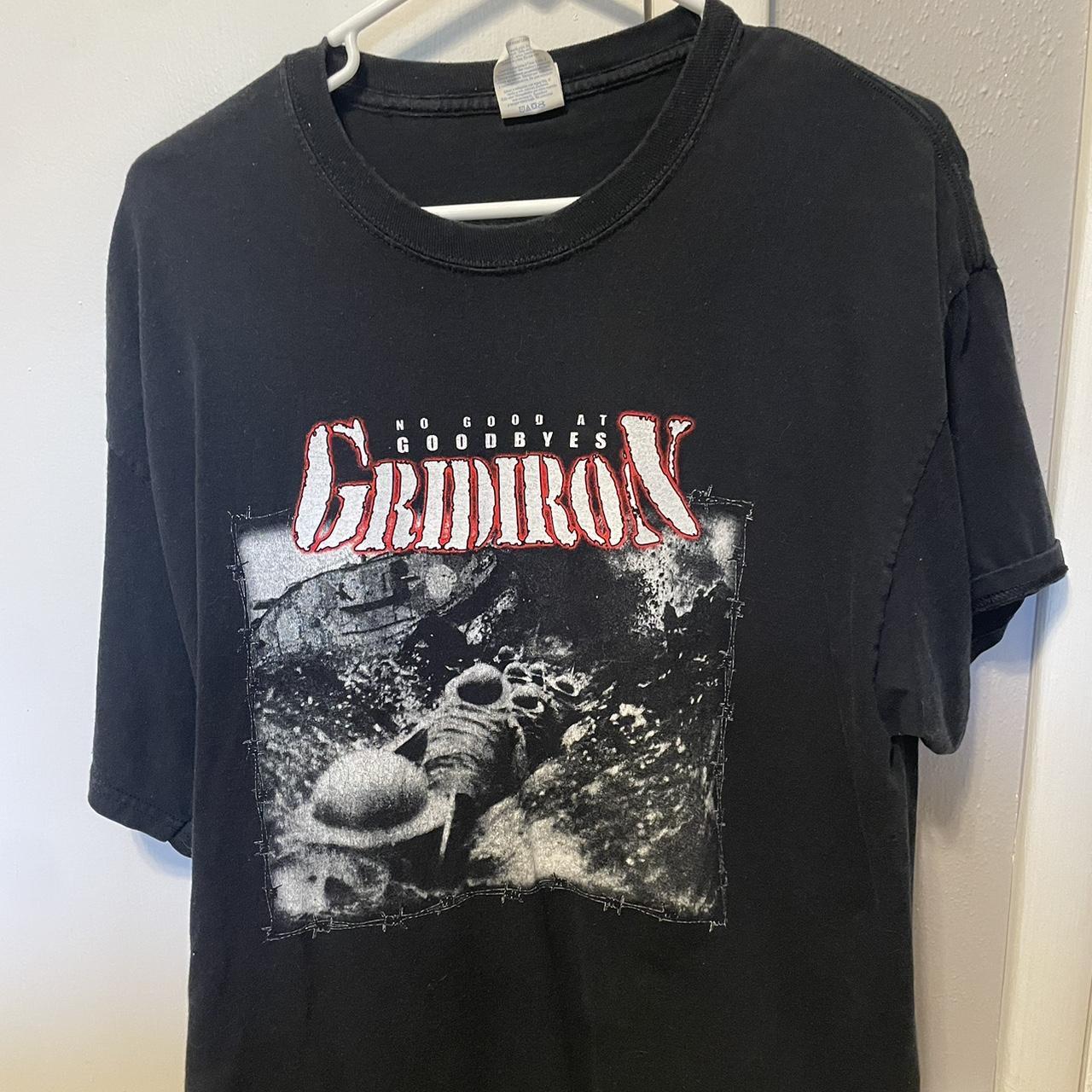 Gridiron album cover shirt, triple B back logo. XL... - Depop