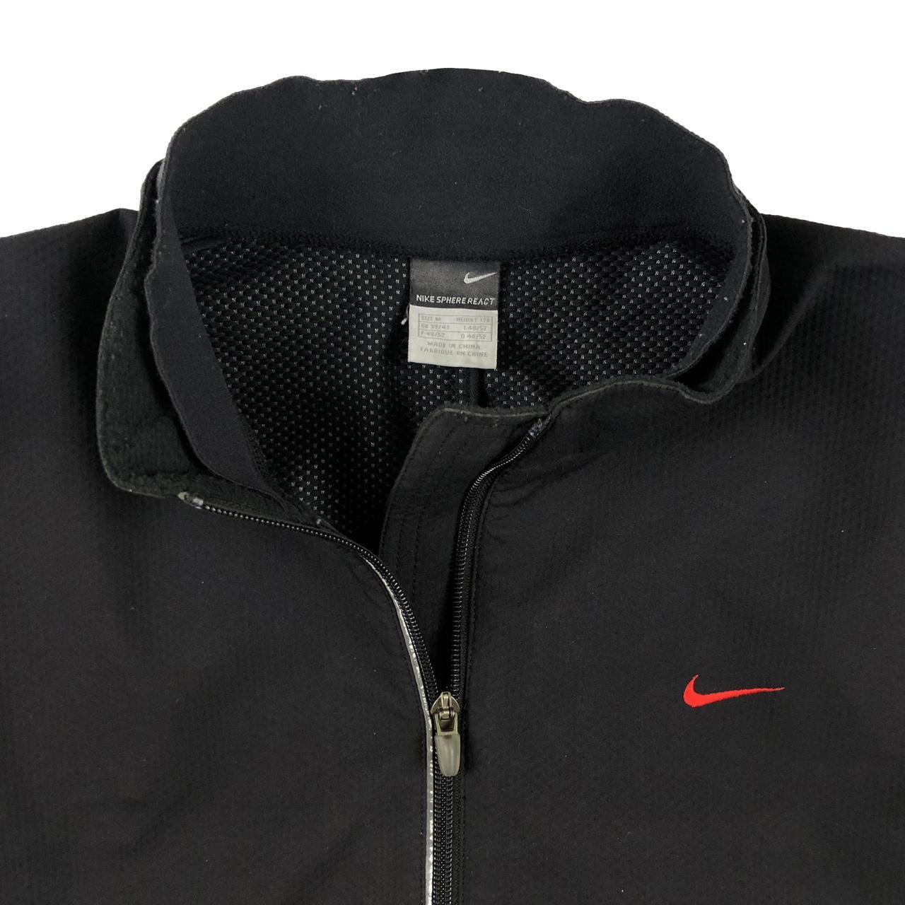 ジャケット・アウター 00s NIKE SPHIRE PRO technical jacket Nike Sphere React 2000s Black & Red Technical Multi | Depop