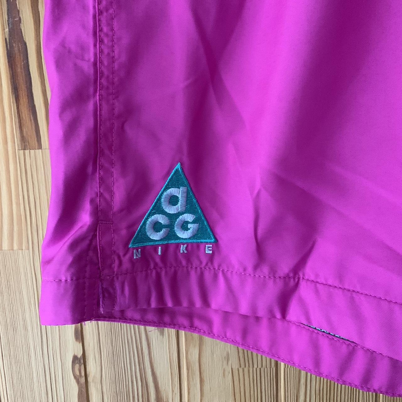 Nike ACG Men's Pink Shorts Depop