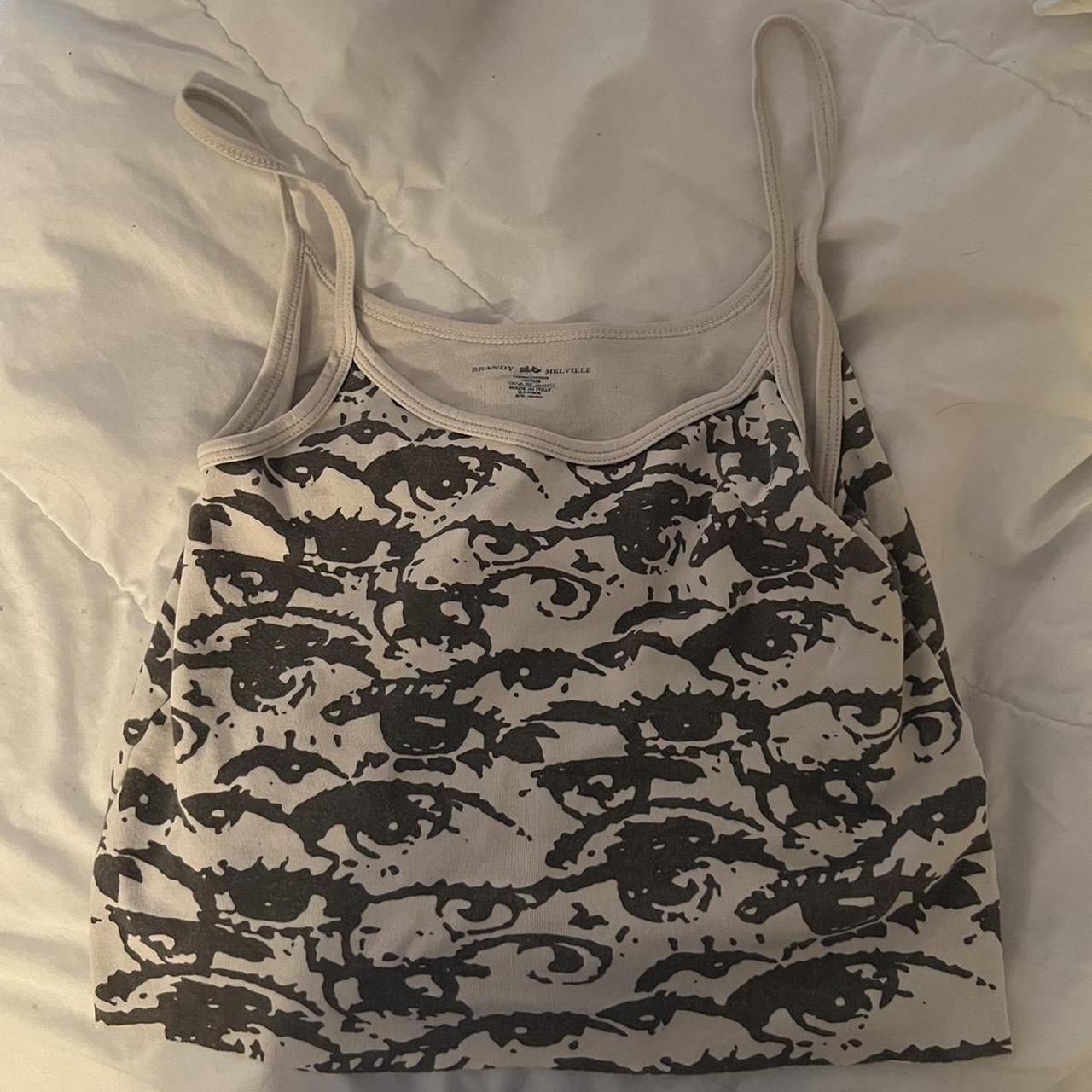 Brandy Melville eye tank Depop