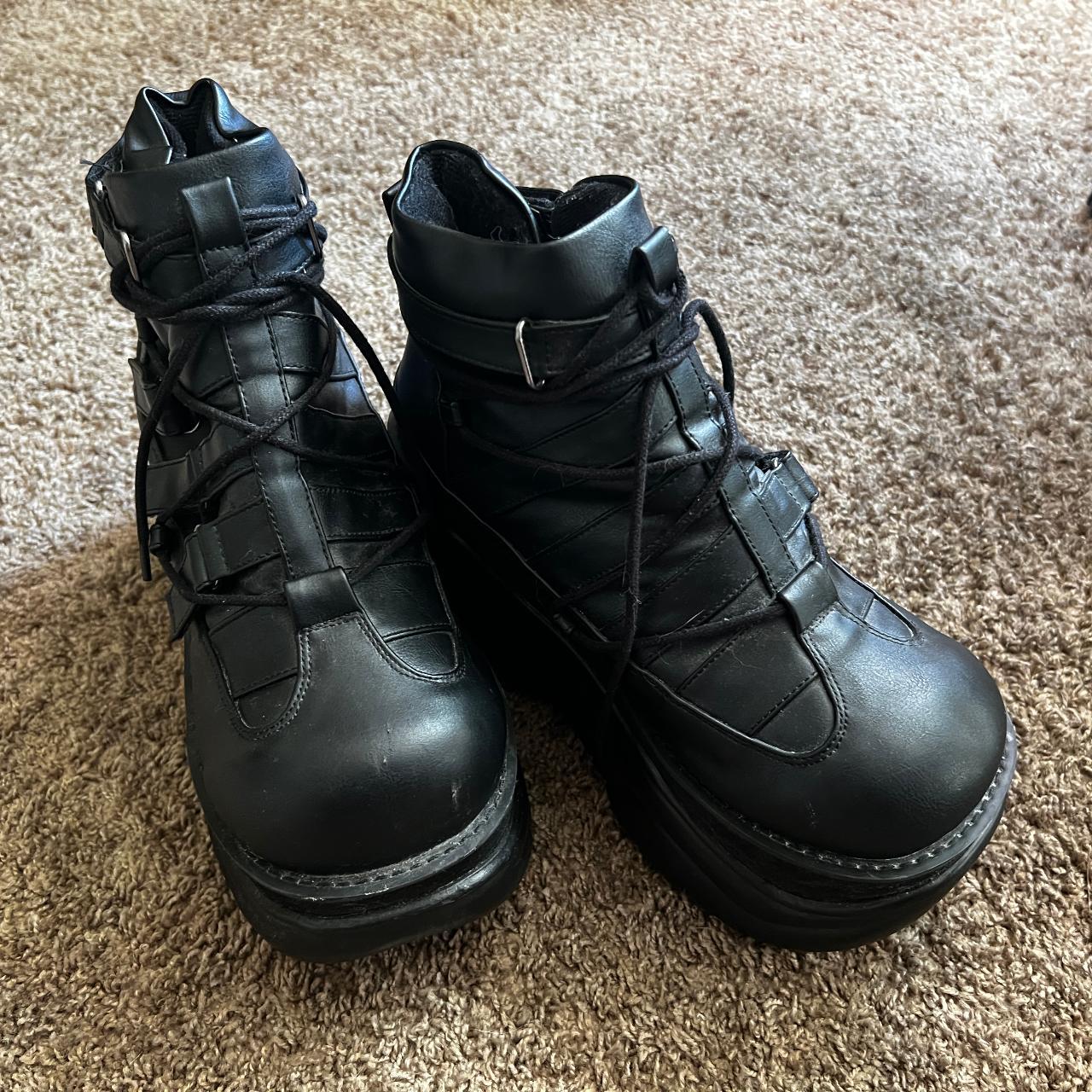 DEMONIA BOXER-13 Brand: Demonia Cult Size: W9... - Depop