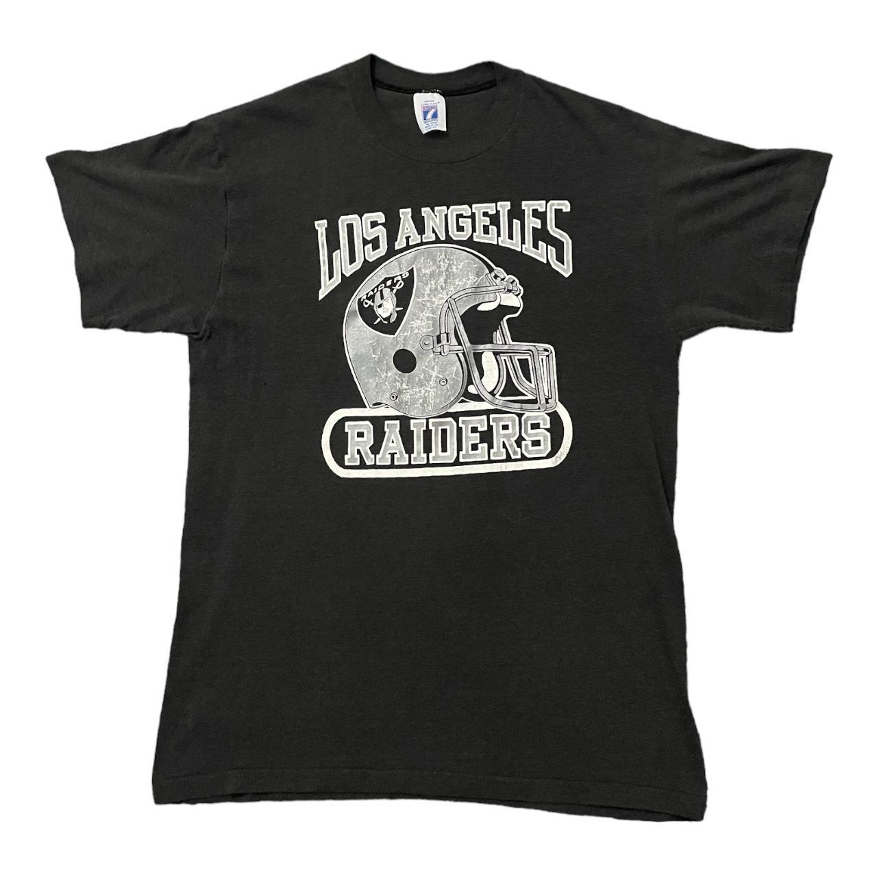 Vintage 90s Los Angeles Raiders Full spellout - Depop