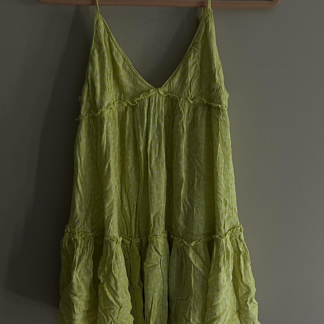 Target Women's Green Dress Depop