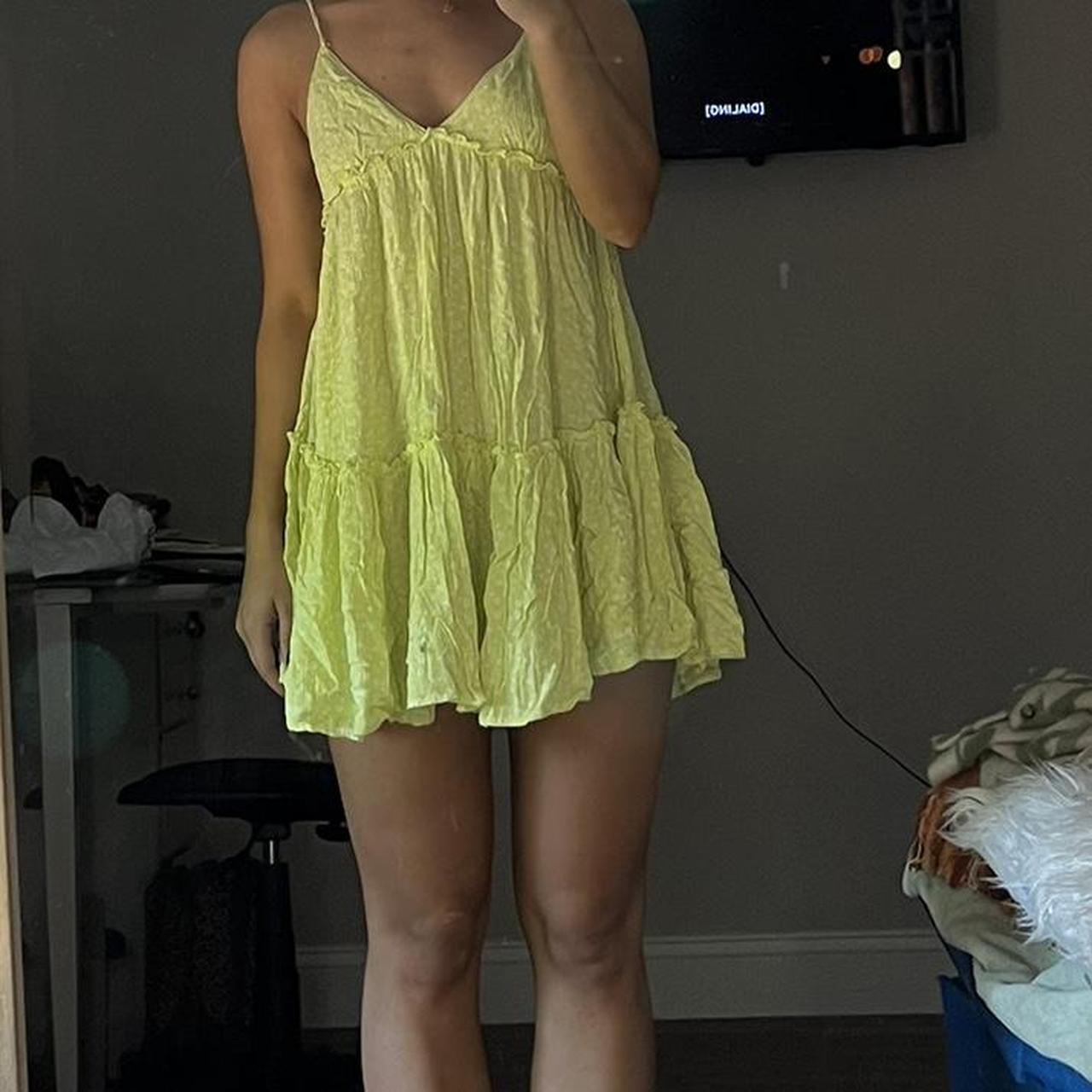 Target Women's Green Dress Depop