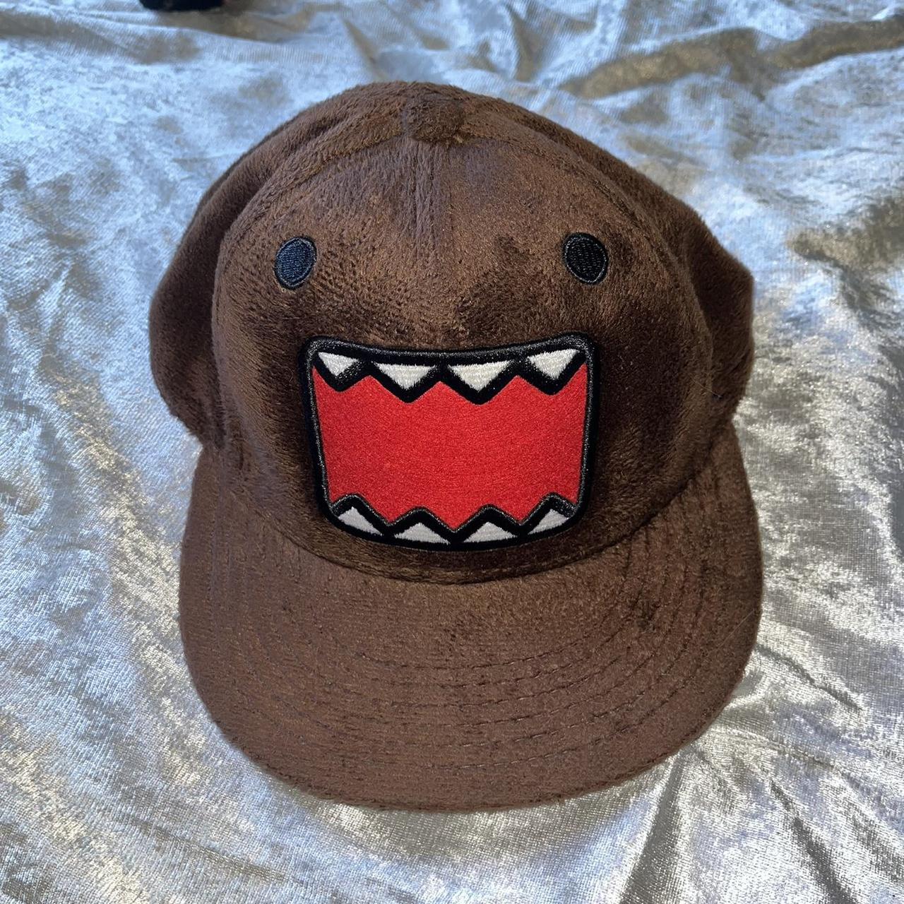 OG fuzzy brown domo snapback heh great condition,... - Depop