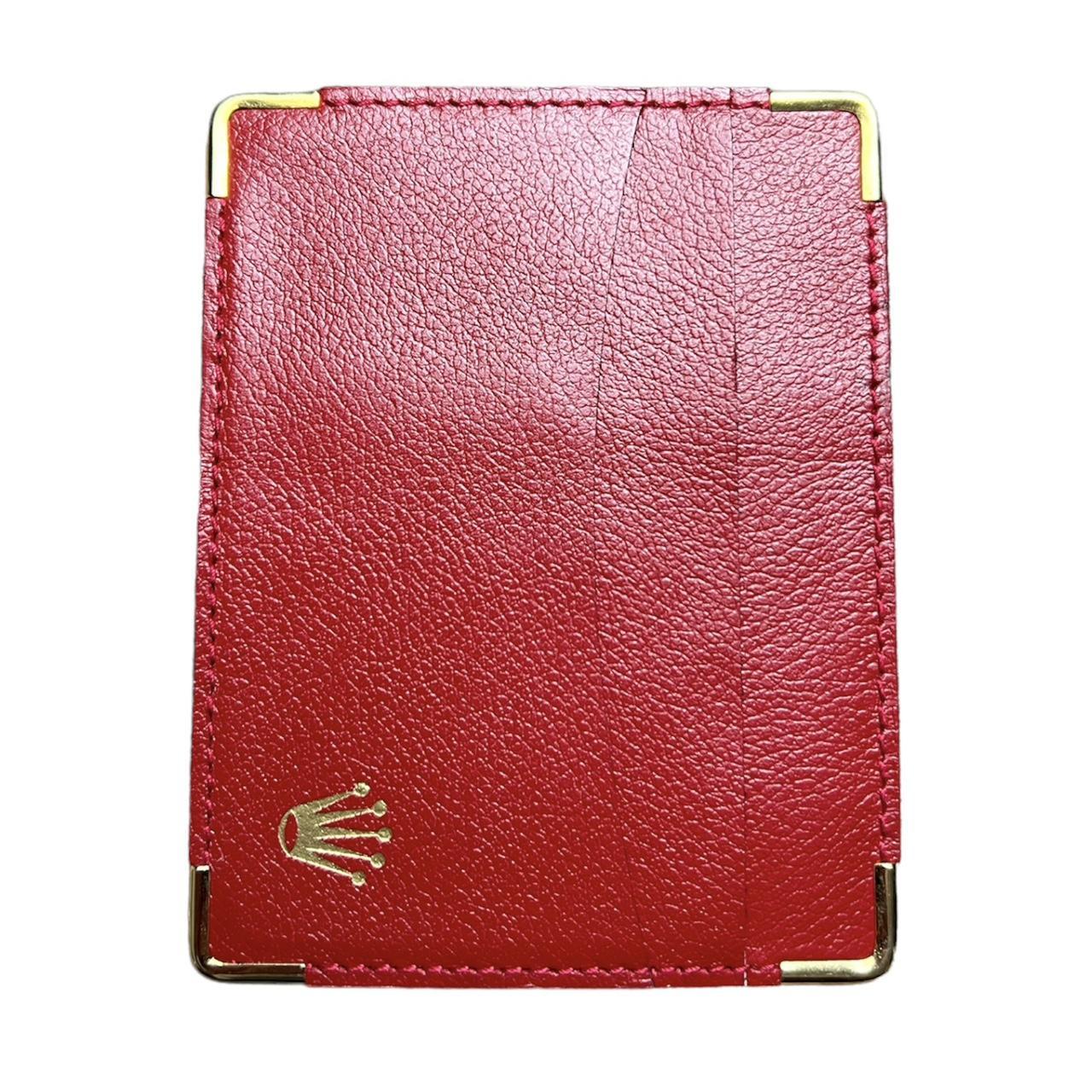 An Original Red Rolex Card Holder from... - Depop