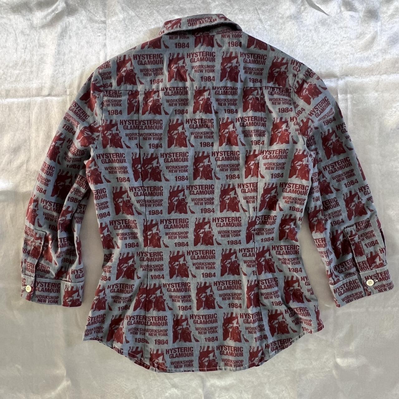 Vintage Hysteric Glamour button down shirt with...