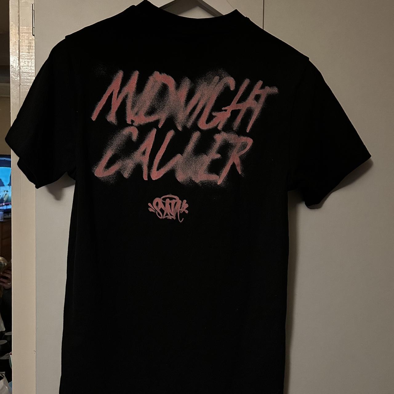 Central cee Syna t shirt “Midnight caller” Size XS... - Depop