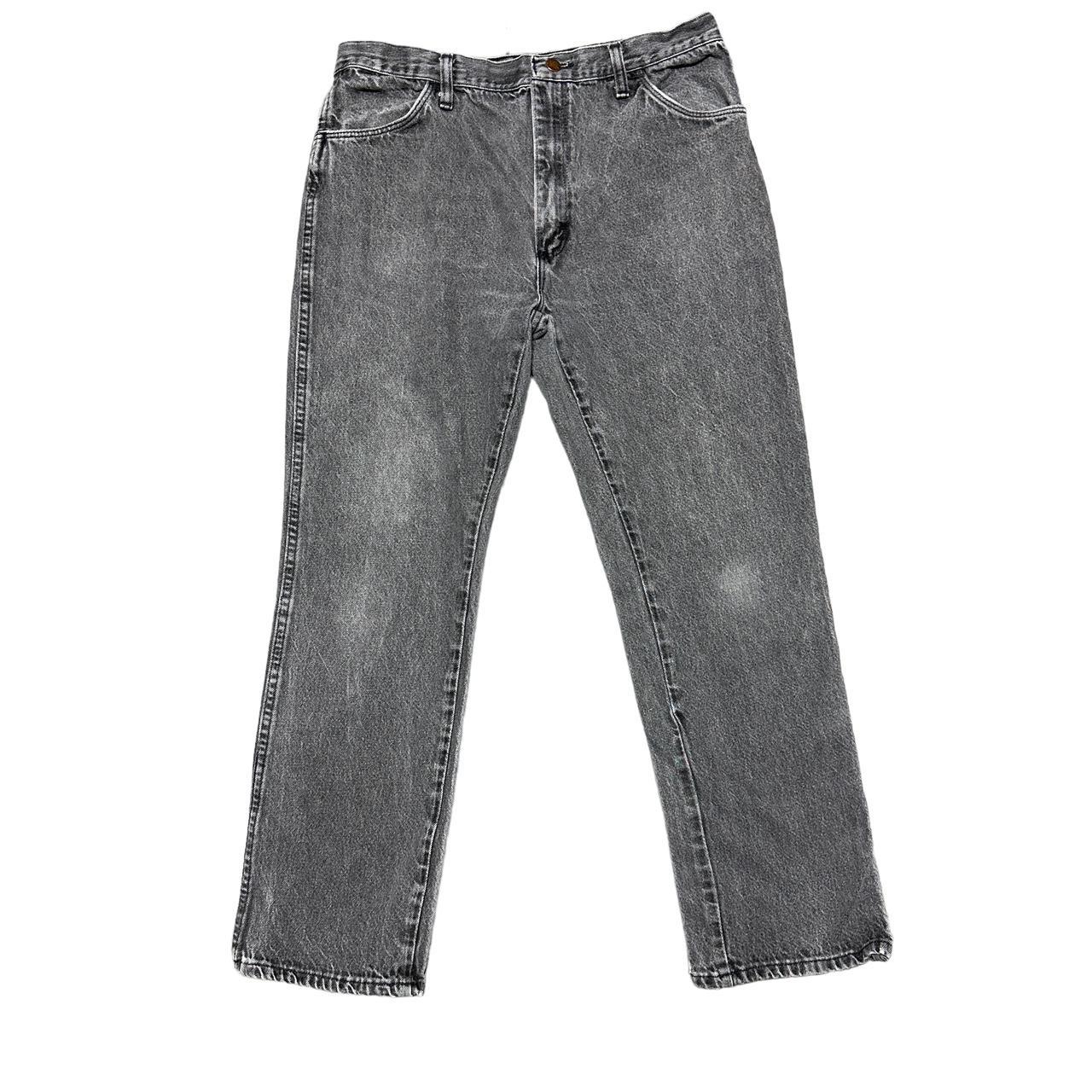 American Vintage Men's Grey Jeans Depop