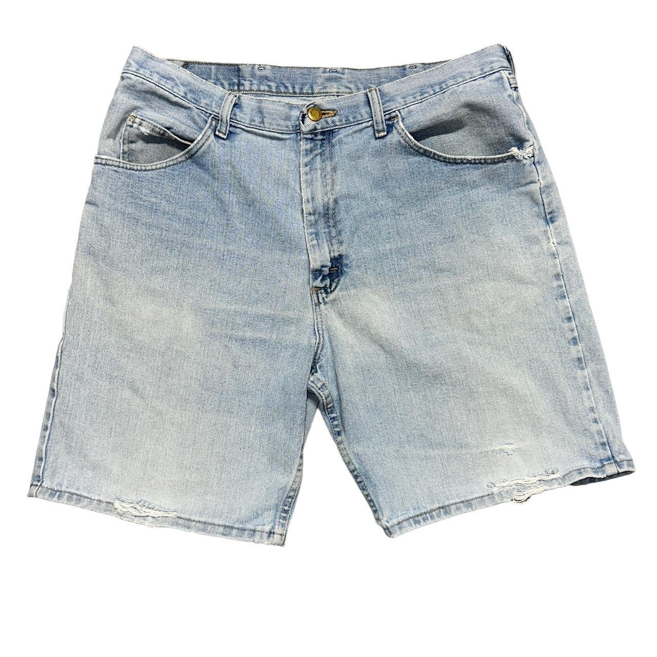 Wrangler Men's Blue Shorts | Depop