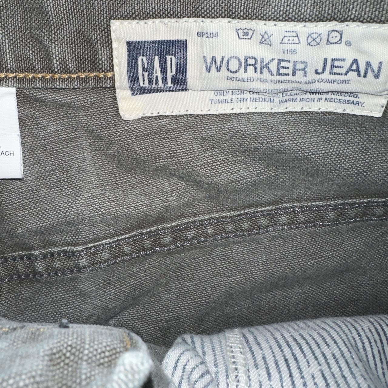 Gap Men's Grey Jeans Depop