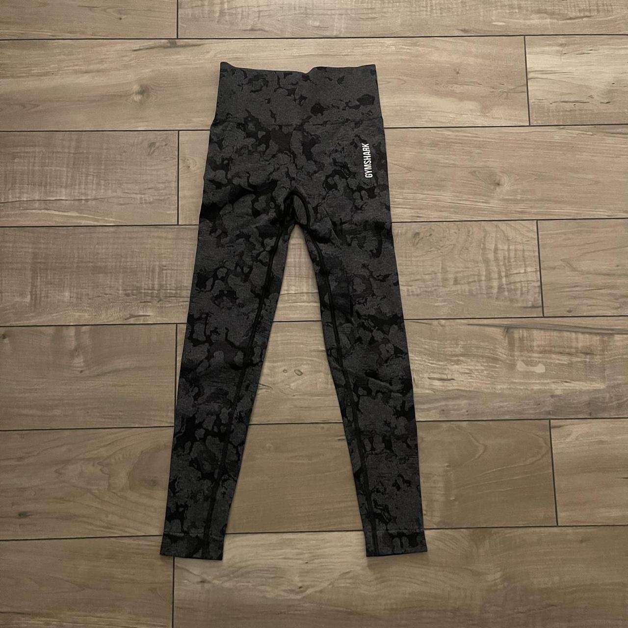 GYMSHARK VINTAGE BLACK SWEAT PANTS Size: XS BRAND - Depop