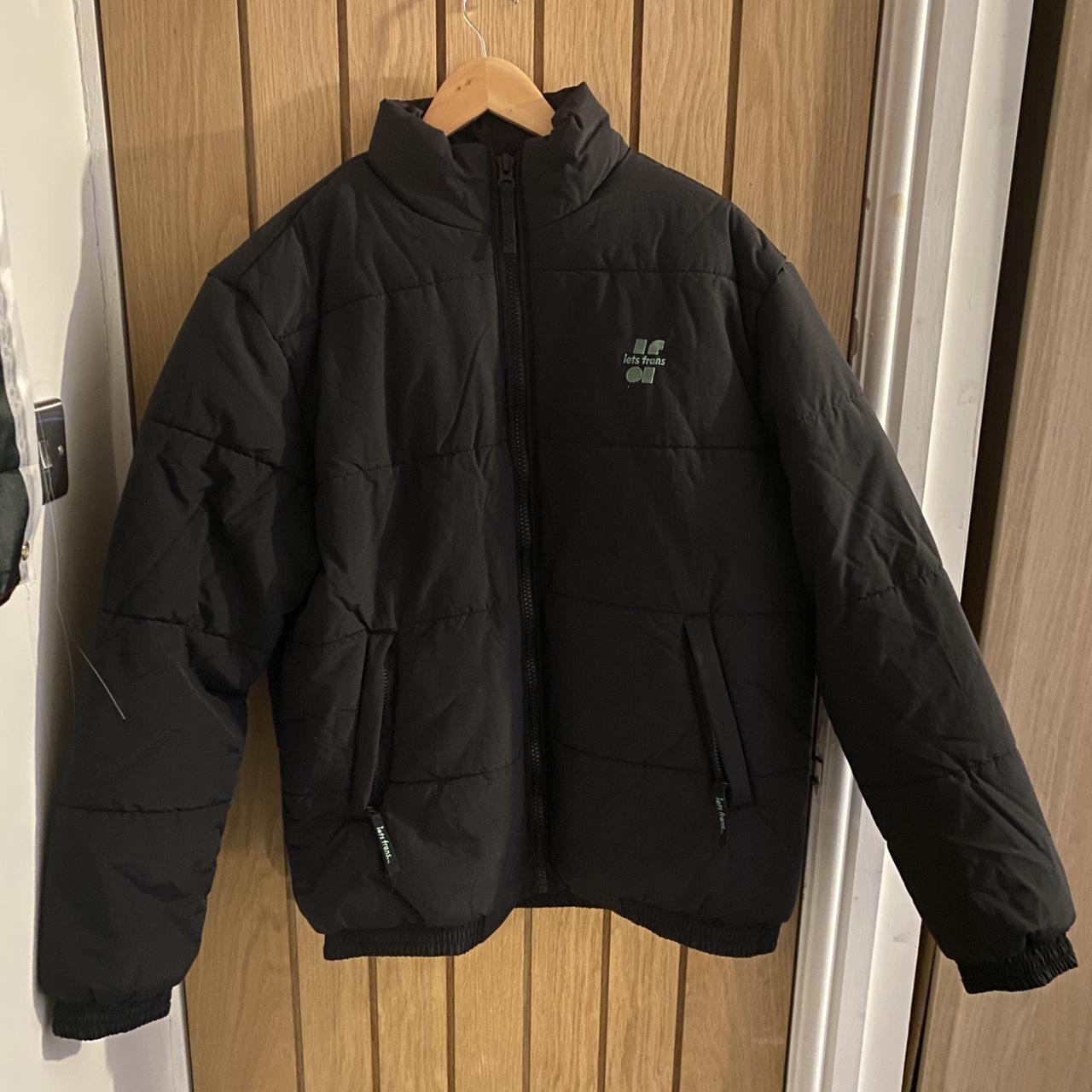 Urban Outfitters Men's Black Jacket Depop