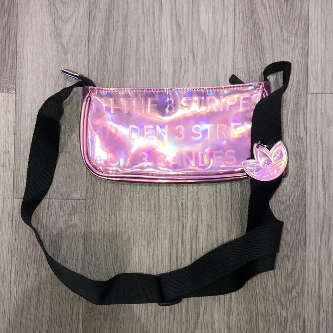 Adidas Women's Pink and Purple Bag | Depop