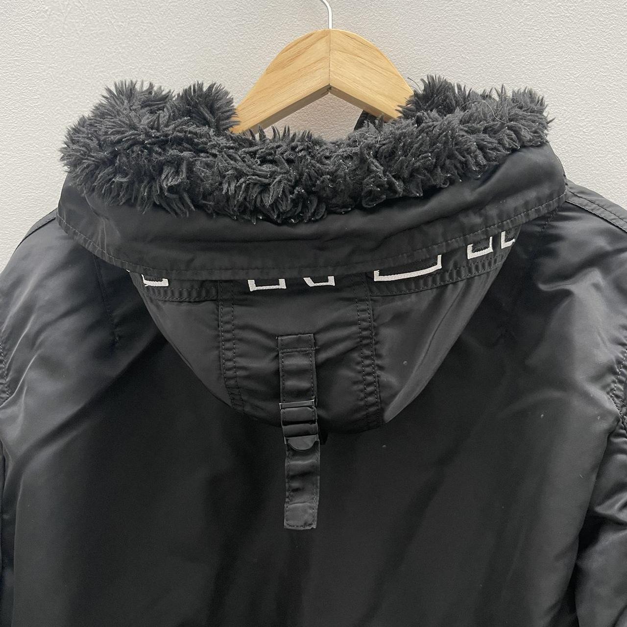 Supreme FW21 hooded MA-1 black faux fur zip up | Depop