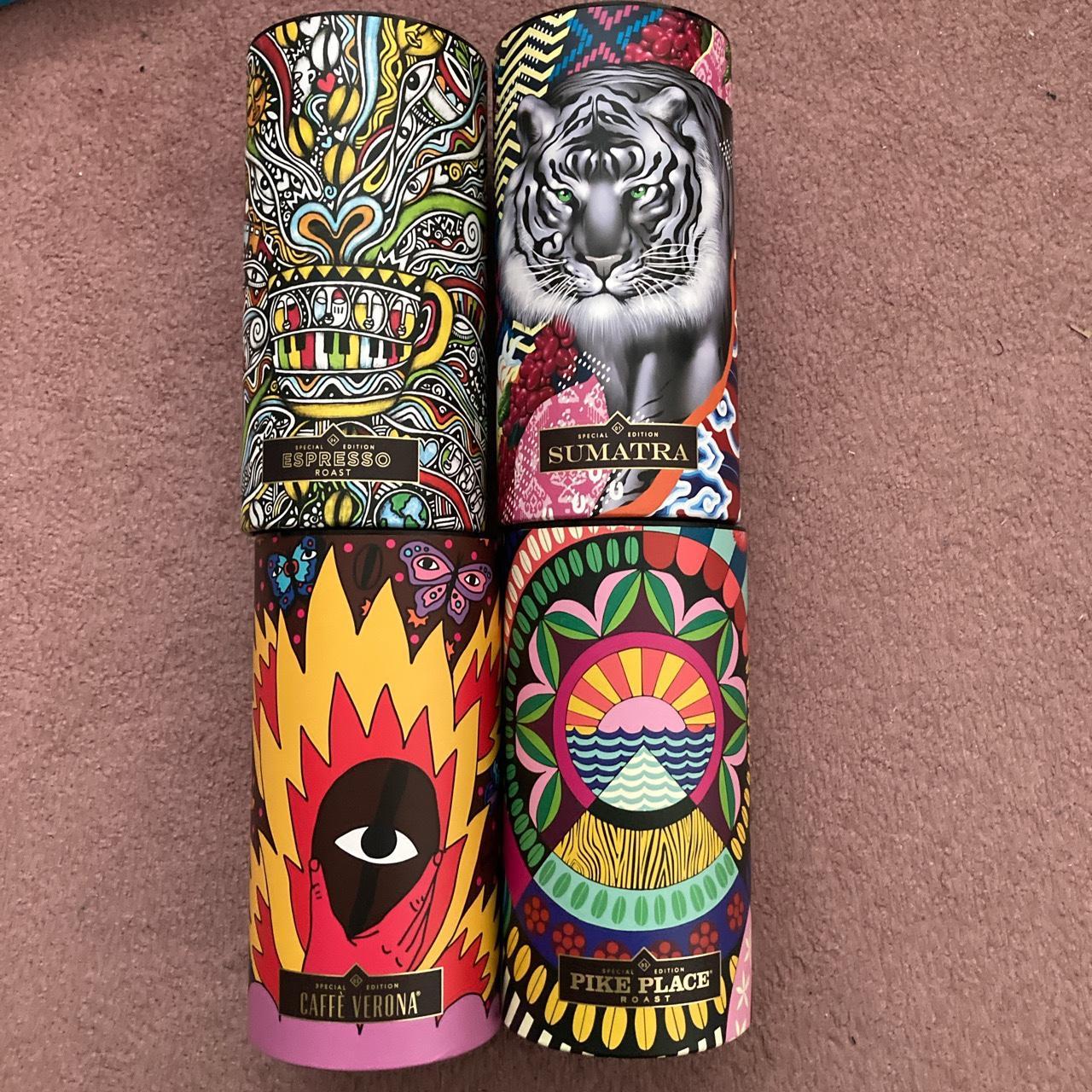 Set of 4 Starbucks Special Edition Origin containers... - Depop