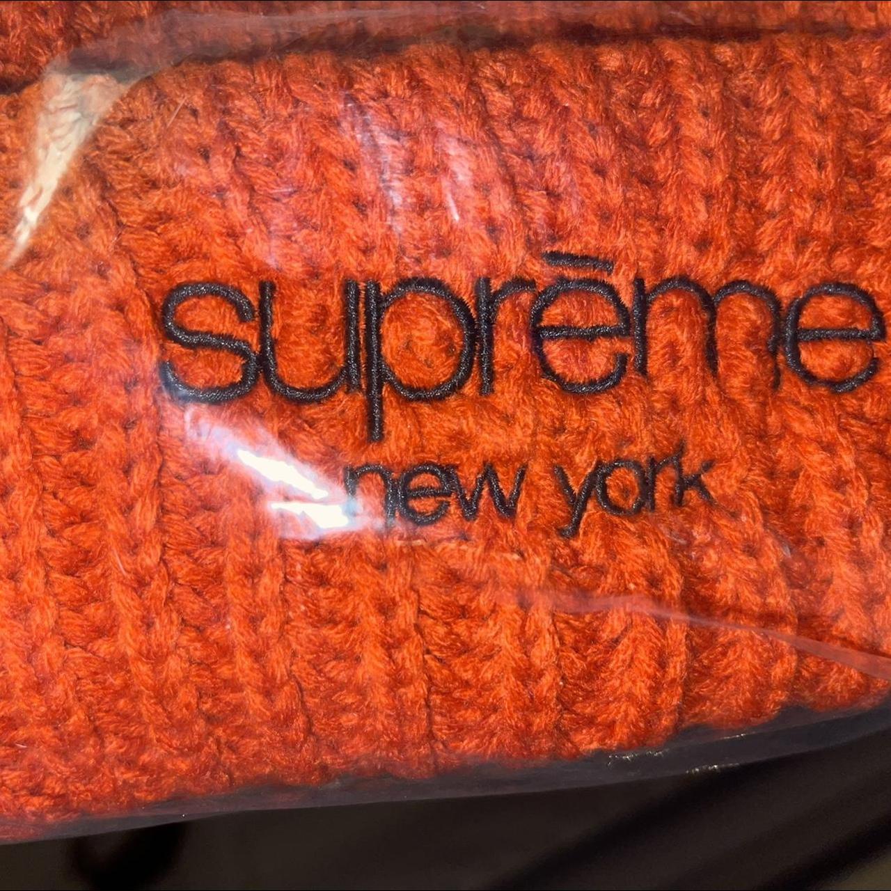 Supreme New York Beanie 'Dark Orange