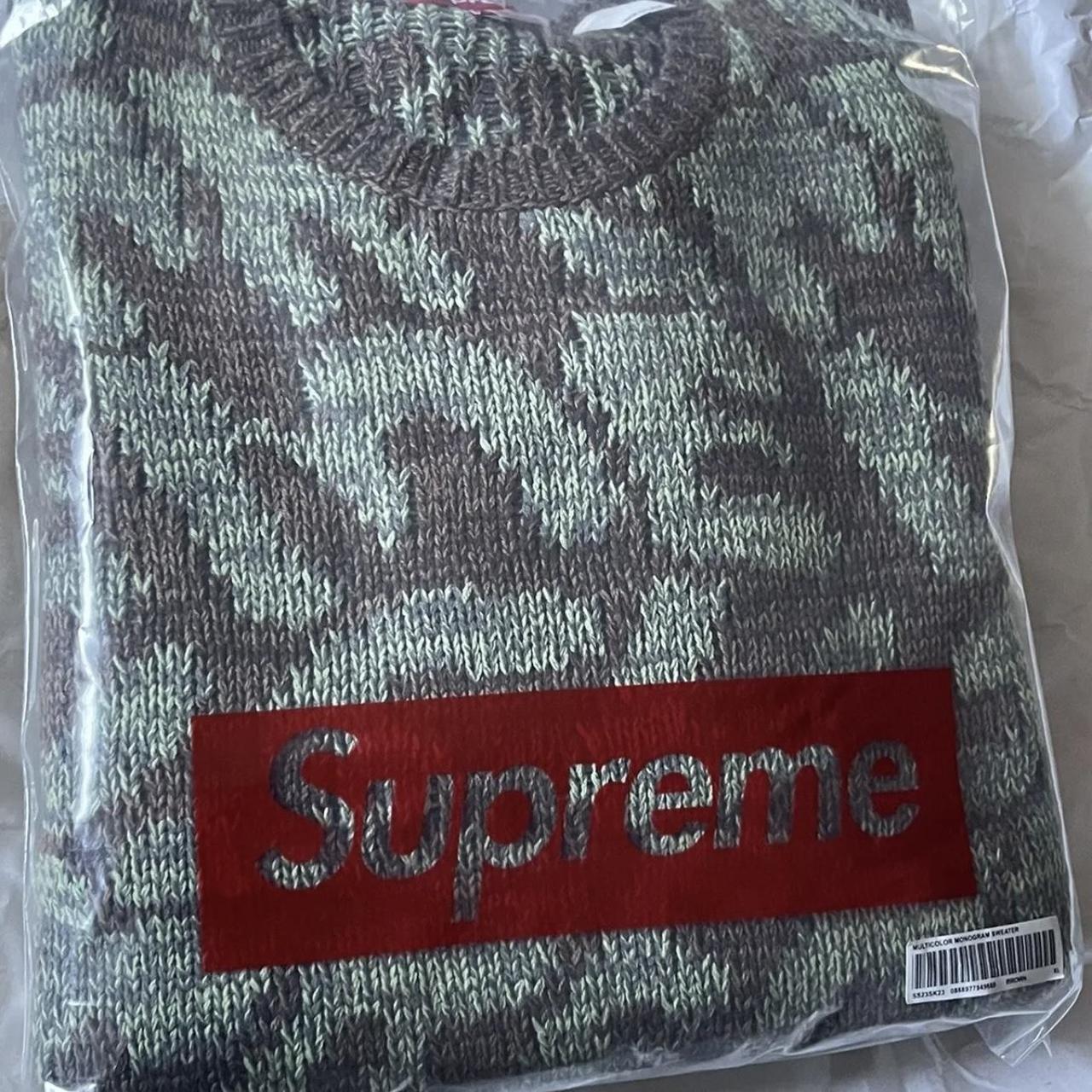 Supreme Stacked Sweater, XL DSWT, ships... - Depop