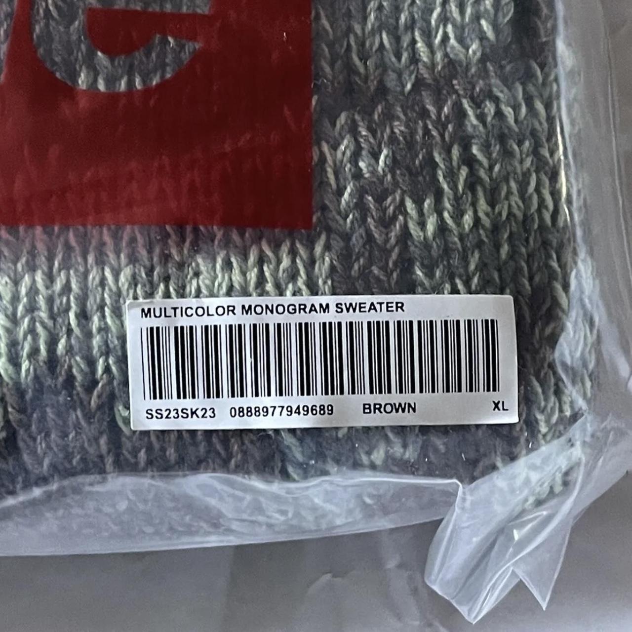 Supreme Stacked Sweater, XL DSWT, ships... - Depop