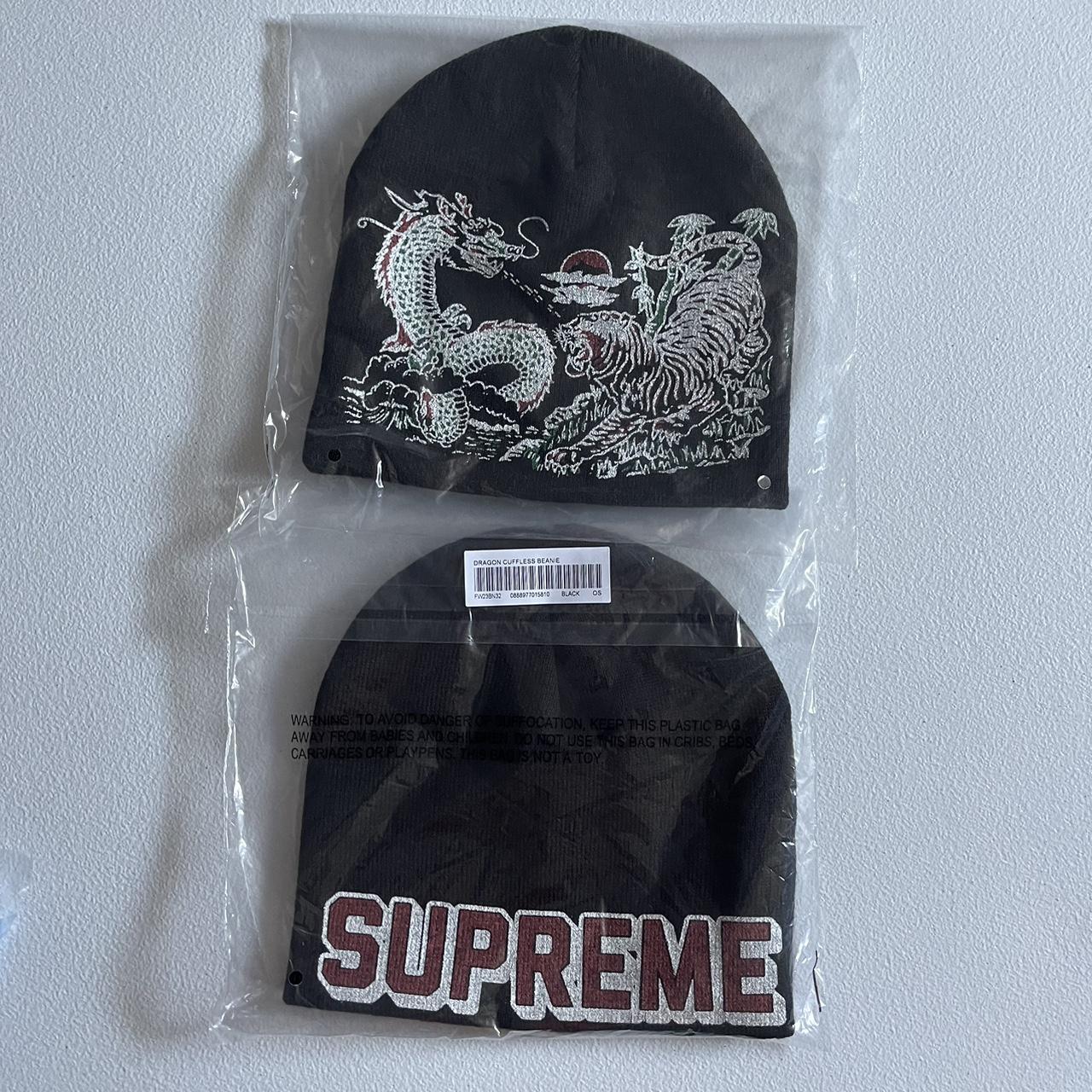 Buy Supreme Dragon Beanie 'Black' - FW23BN32 BLACK