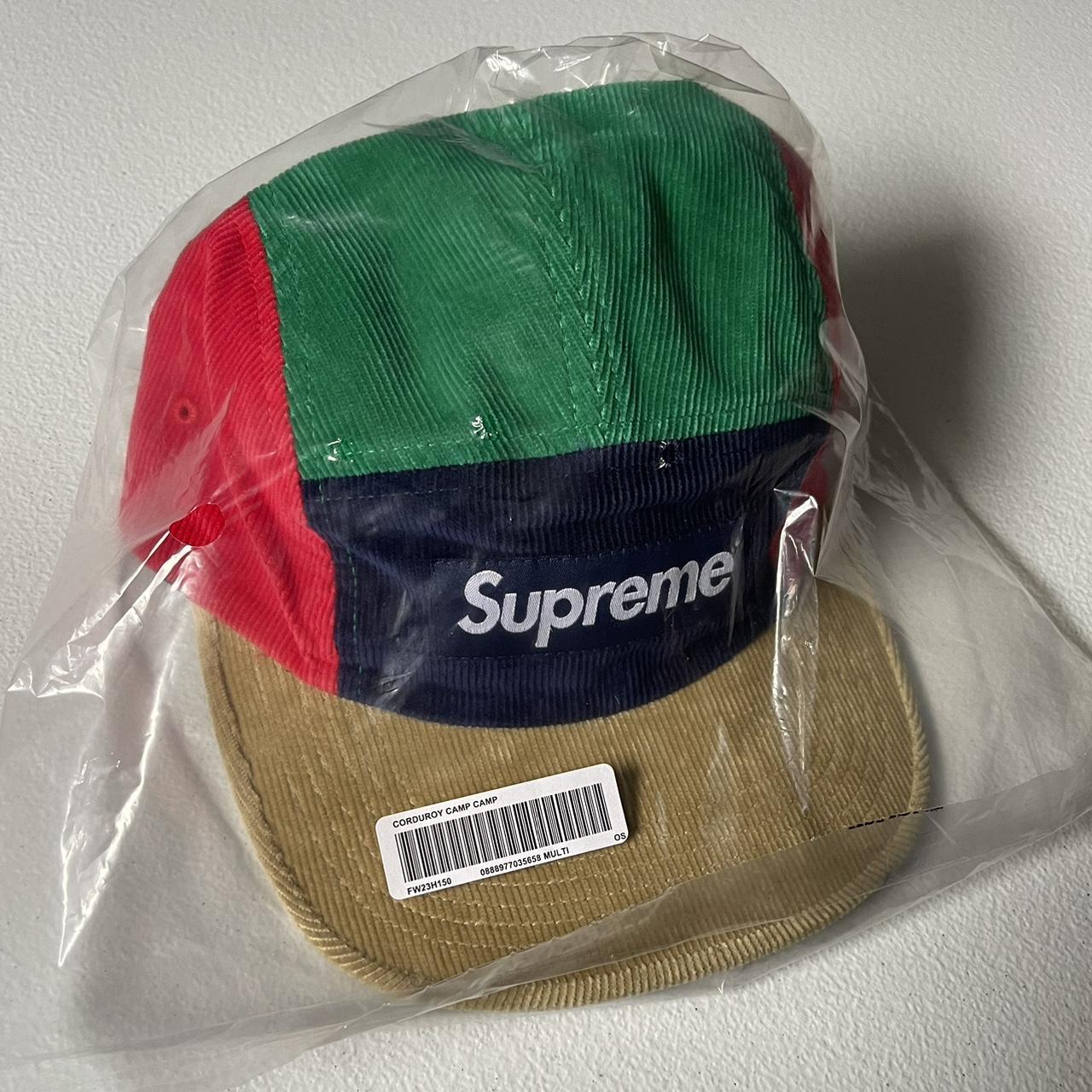 Supreme Color Blocked Corduroy Box Logo Camp...